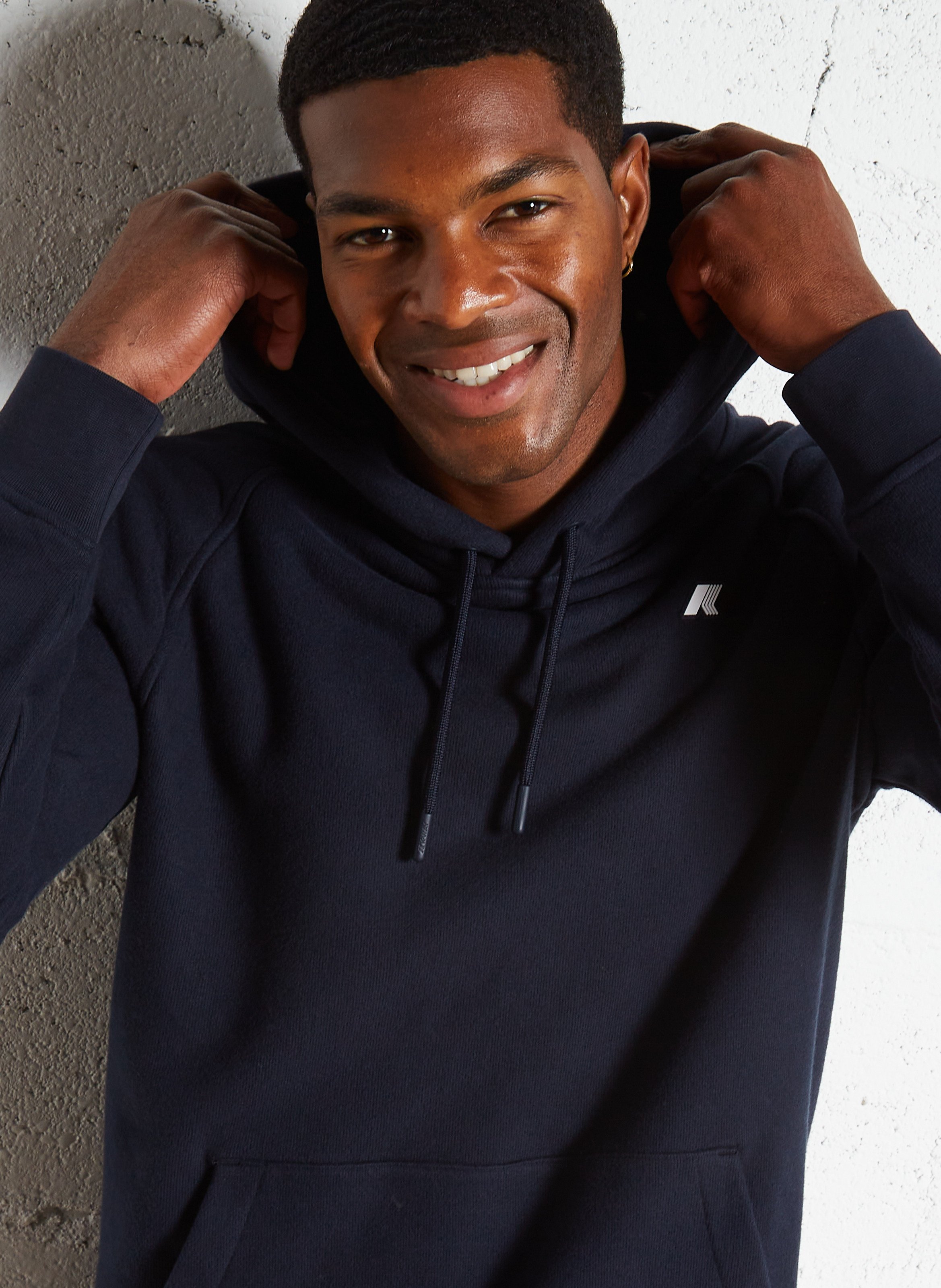 Kapuzensweatshirt Blau