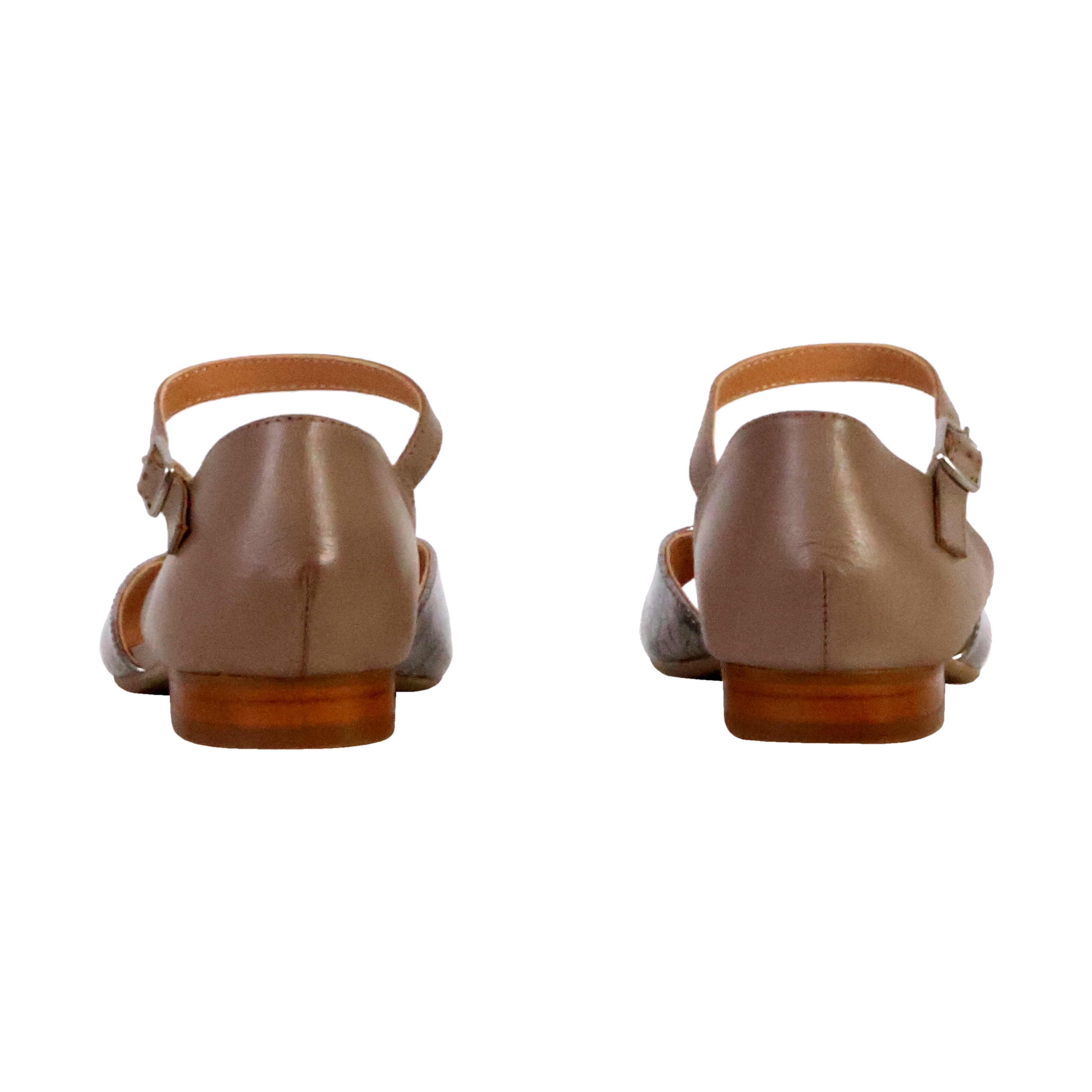 Axelle leather sandals EMILIE KARSTON Silver