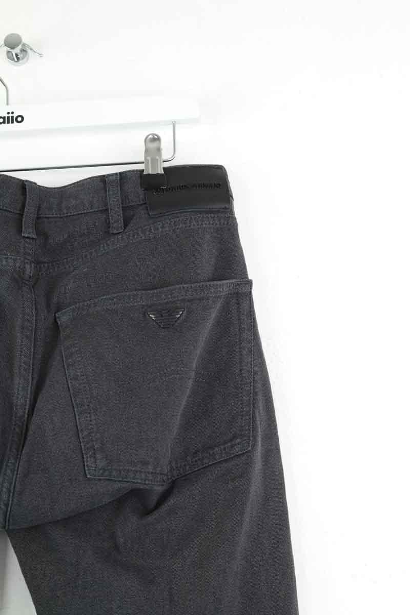 Cotton skinny jeans ARMANI - SECONDE MAIN Grey