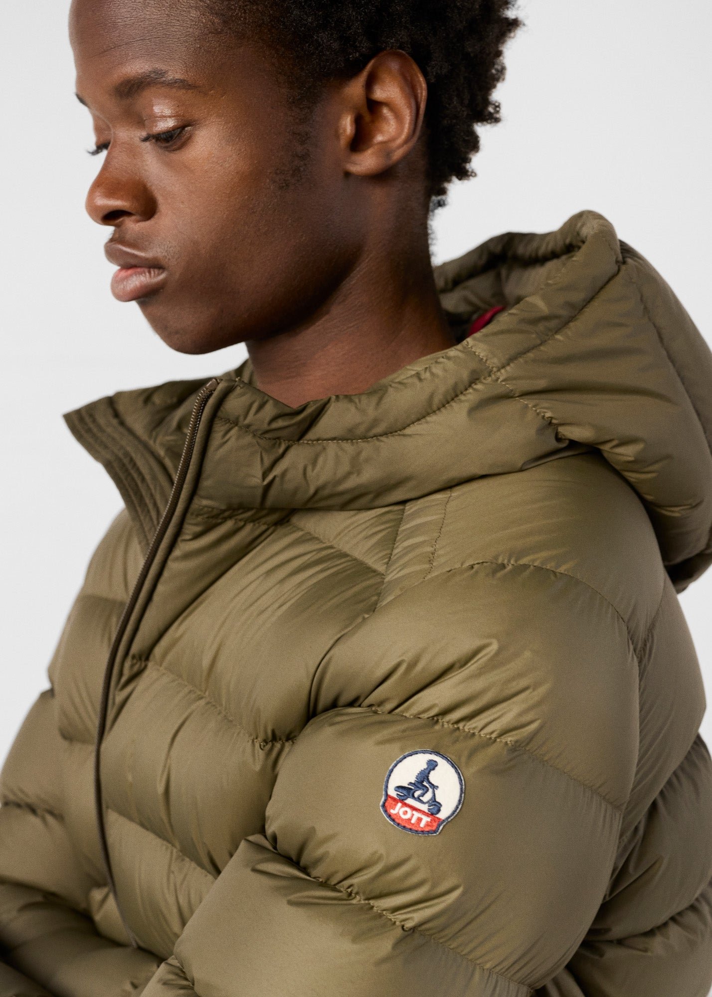 Johny Comfort Puffer Jacket JOTT Green