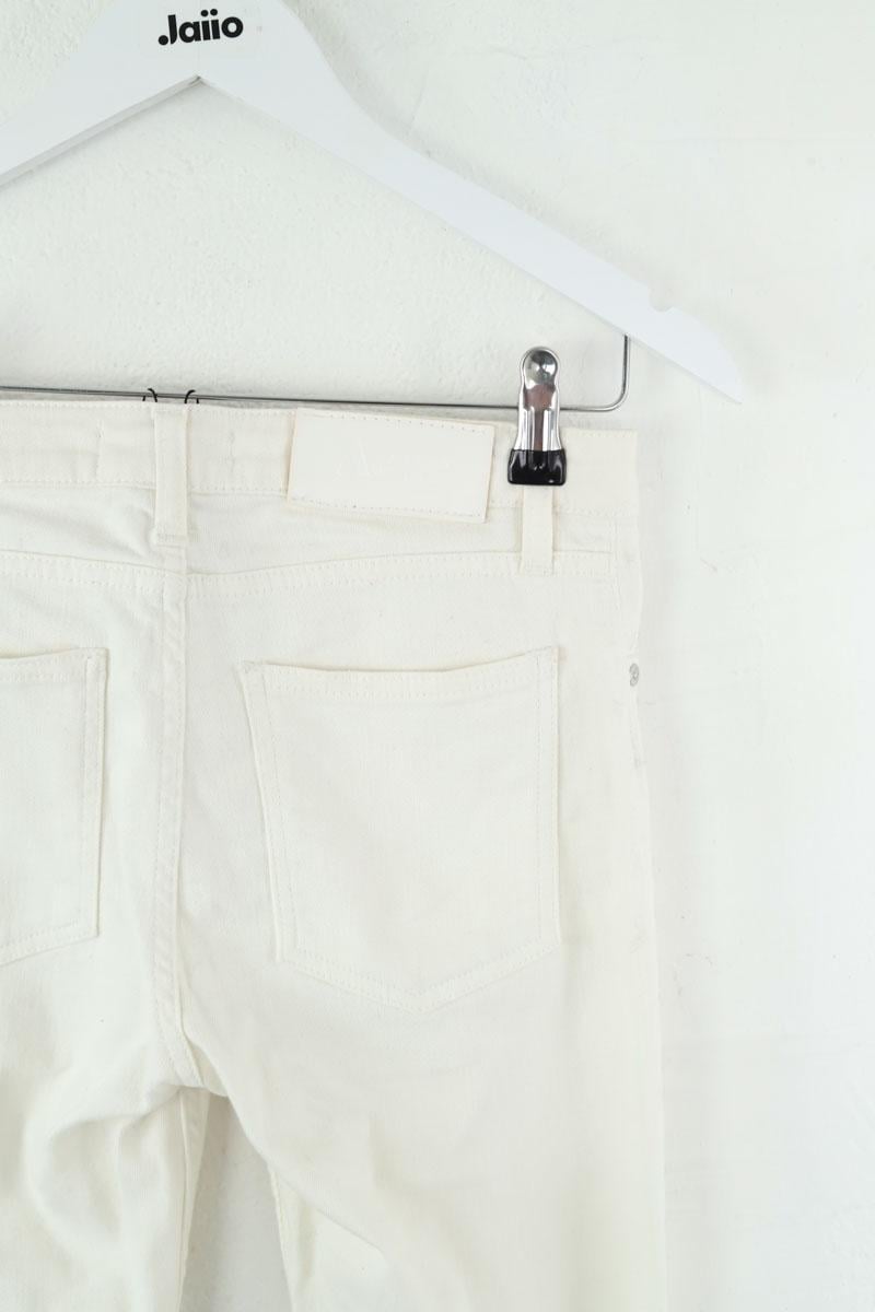 Cotton skinny jeans ACNE STUDIOS - Seconde Main White