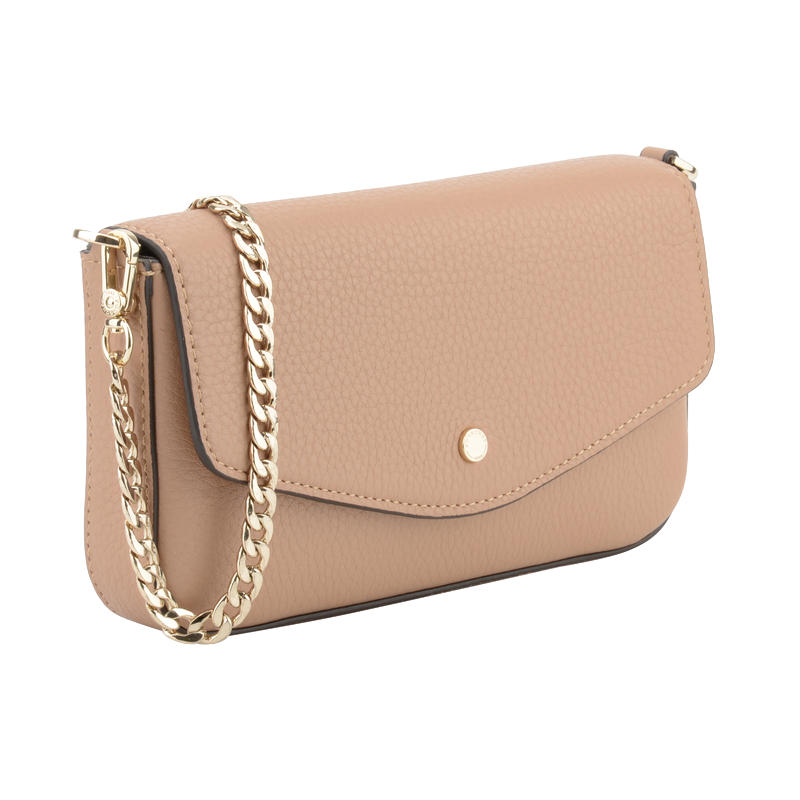 Club | Mastic clutch bag POURCHET Brown