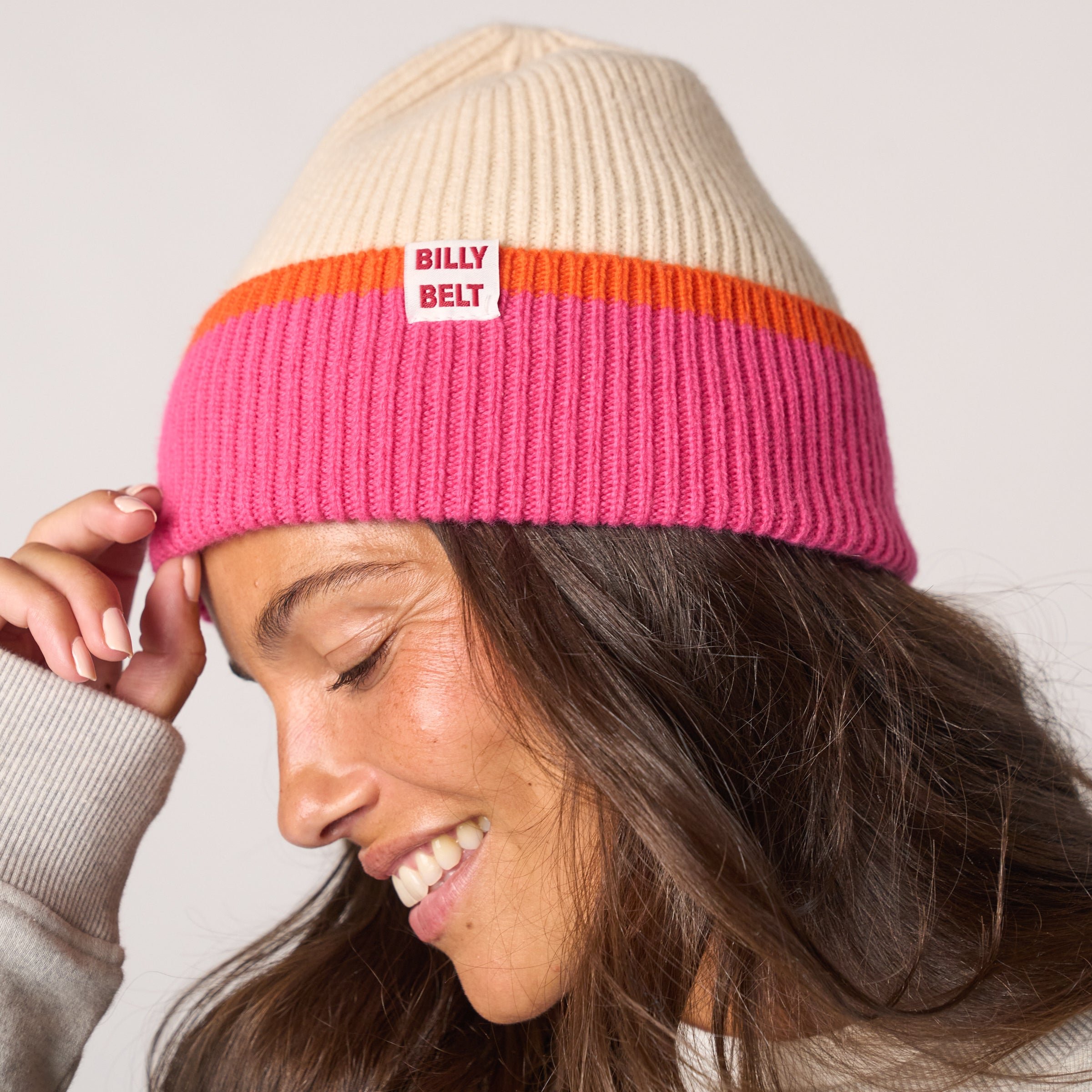 Low-cut loose-fit dress BILLYBELT Beige