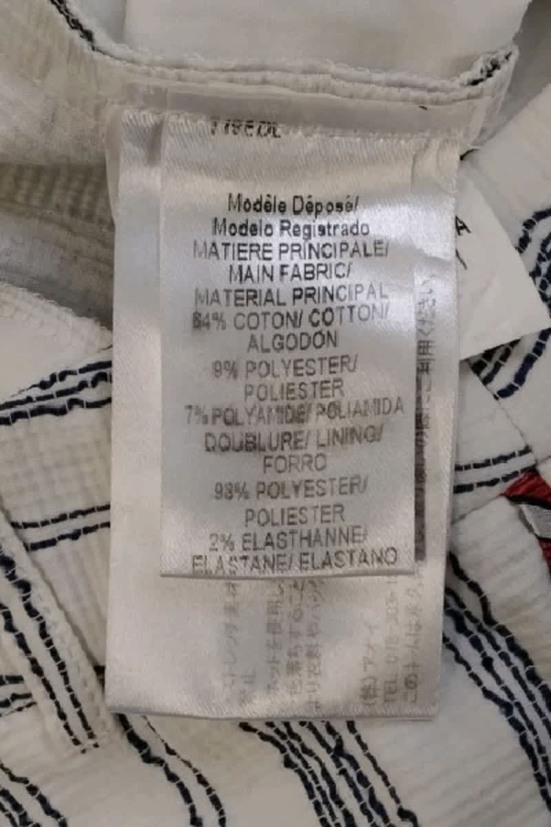 Straight pants PAULE KA - Seconde main White