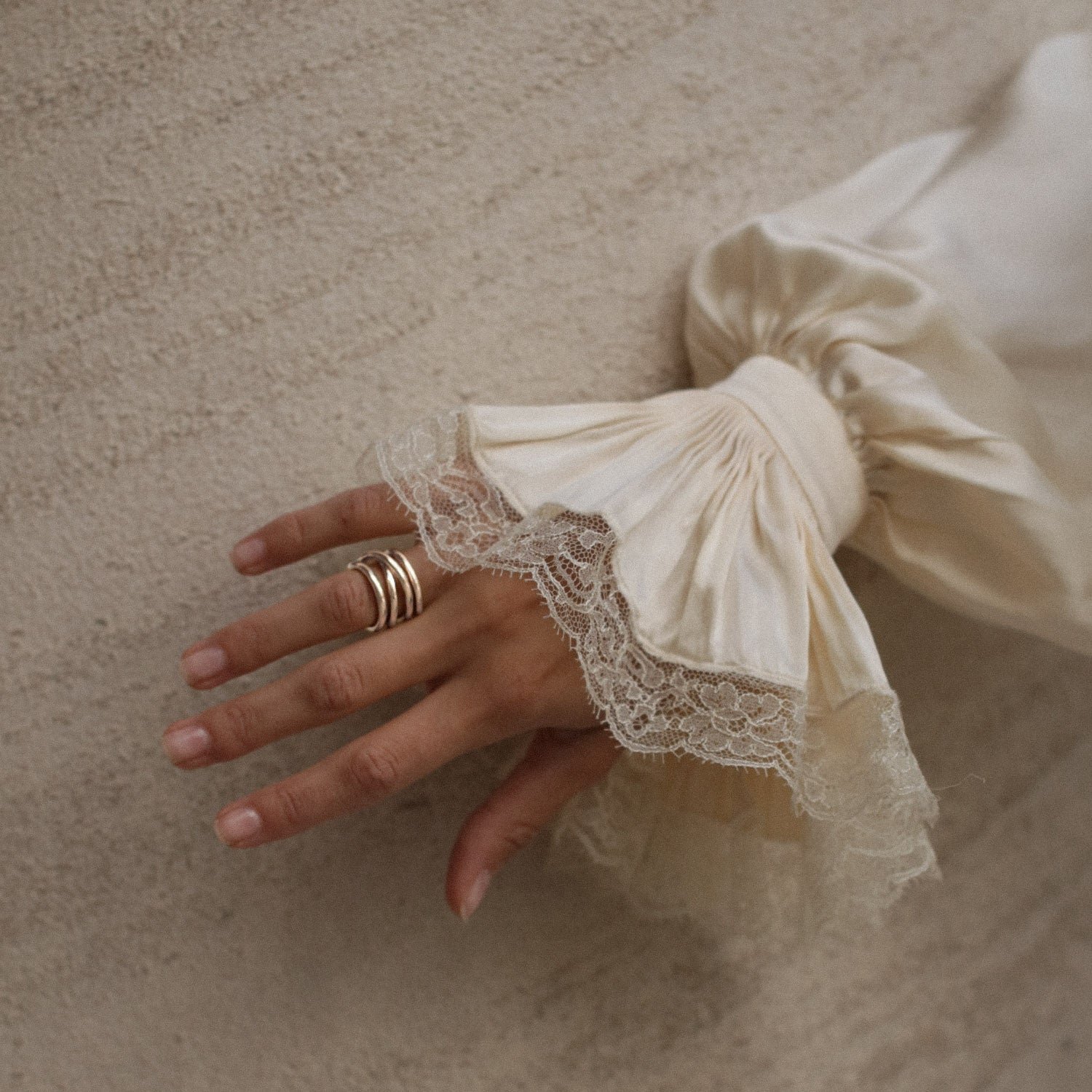 Adjustable reversible ring, recycled silver MAYRENA Silver