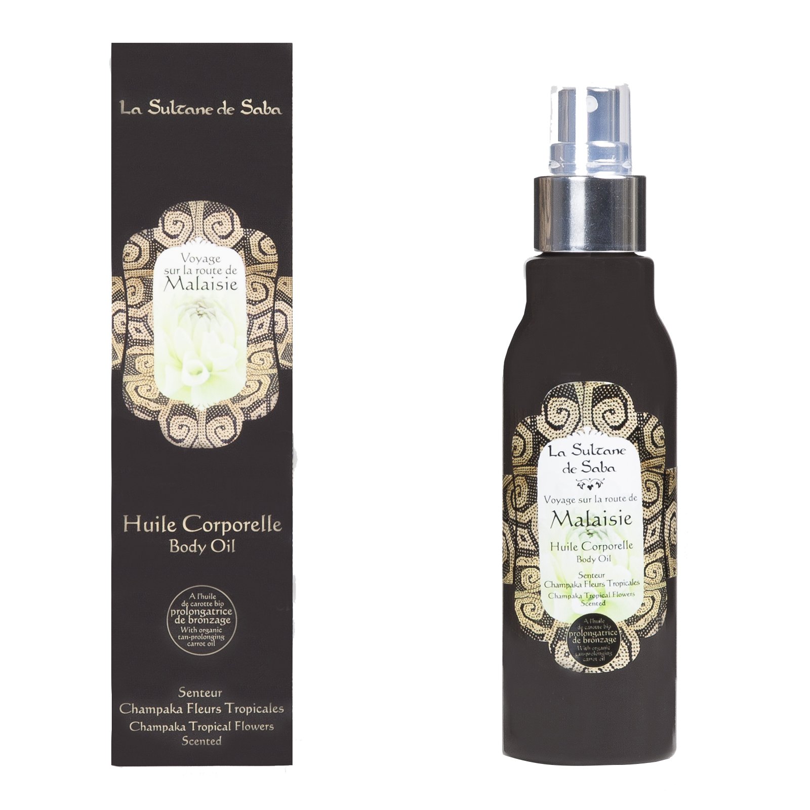 Huile de beauté Jasmin et Fleurs tropicales LA SULTANE DE SABA No color