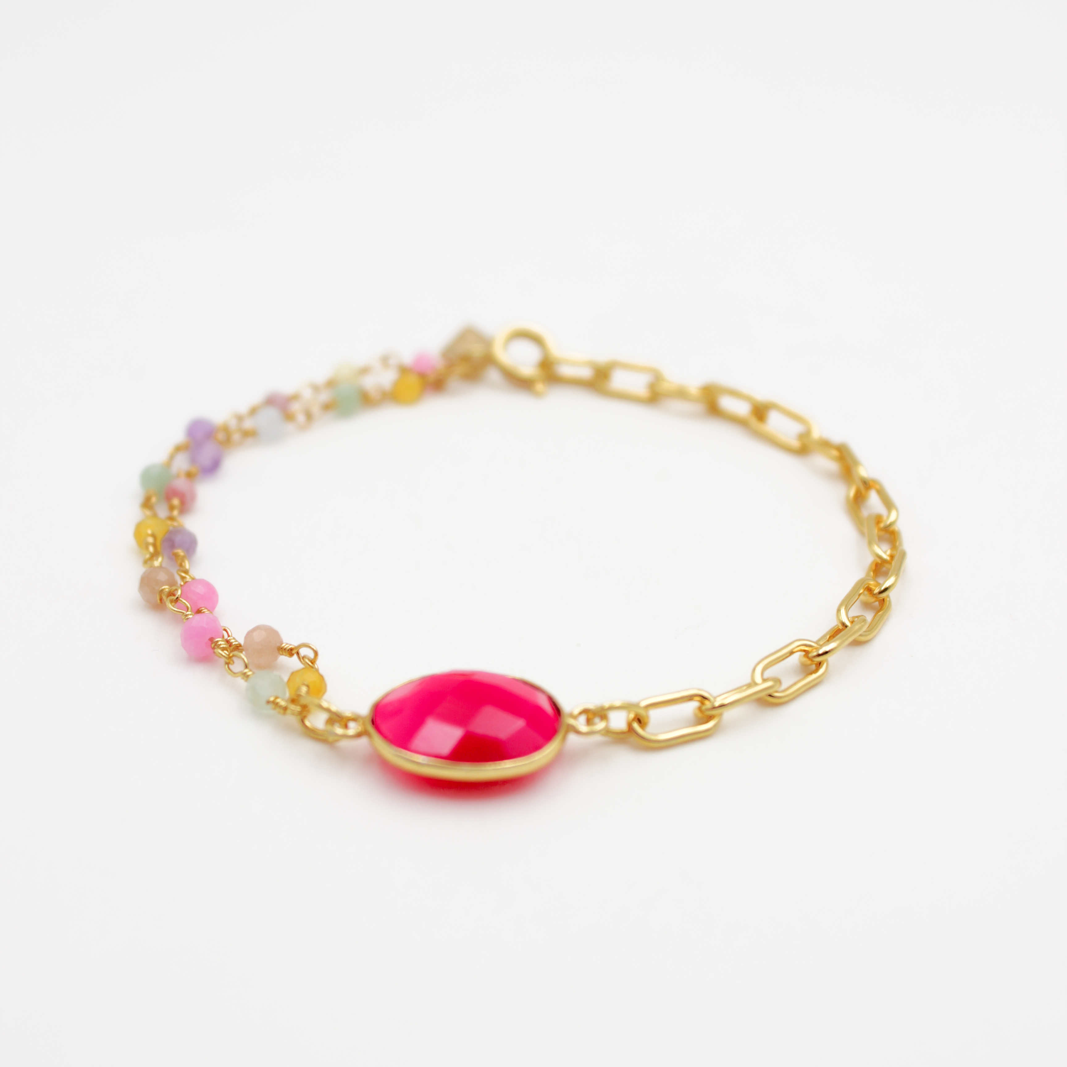 Bracelet pierre - frida L'ATELIER DES DAMES Doré