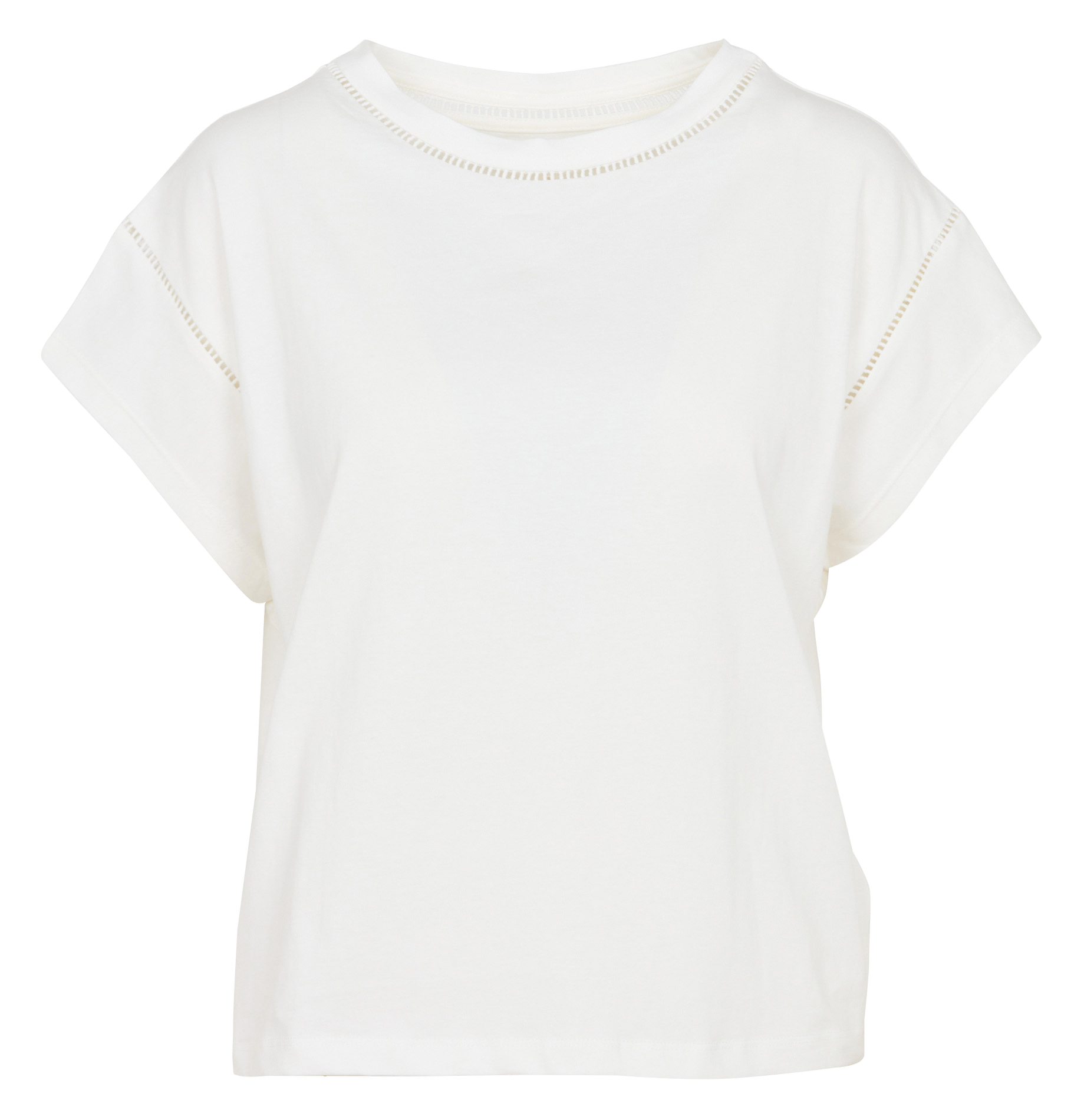 Effen T-shirt MAISON 123 Wit