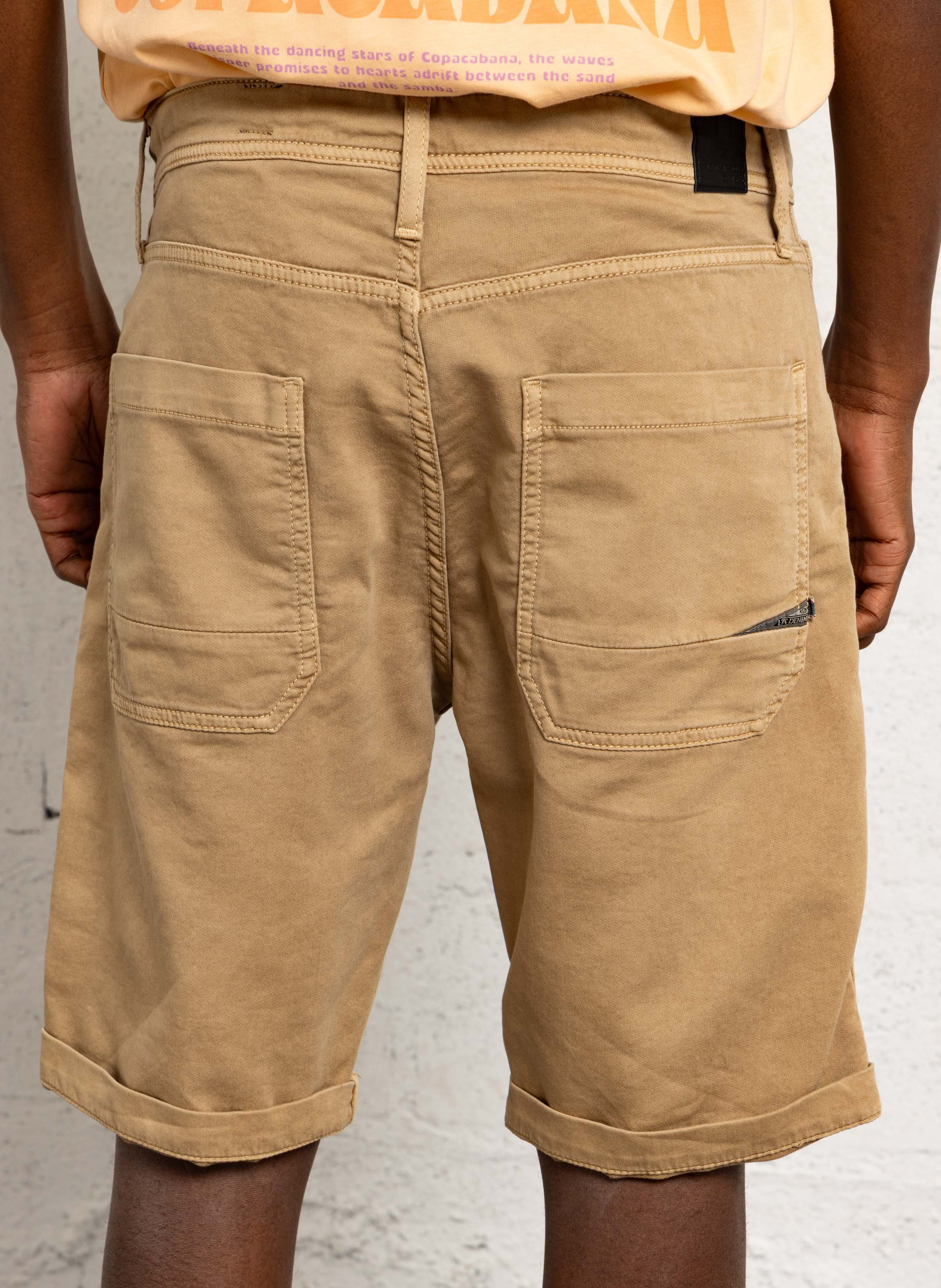 Cotton-blend Bermuda shorts LE TEMPS DES CERISES White