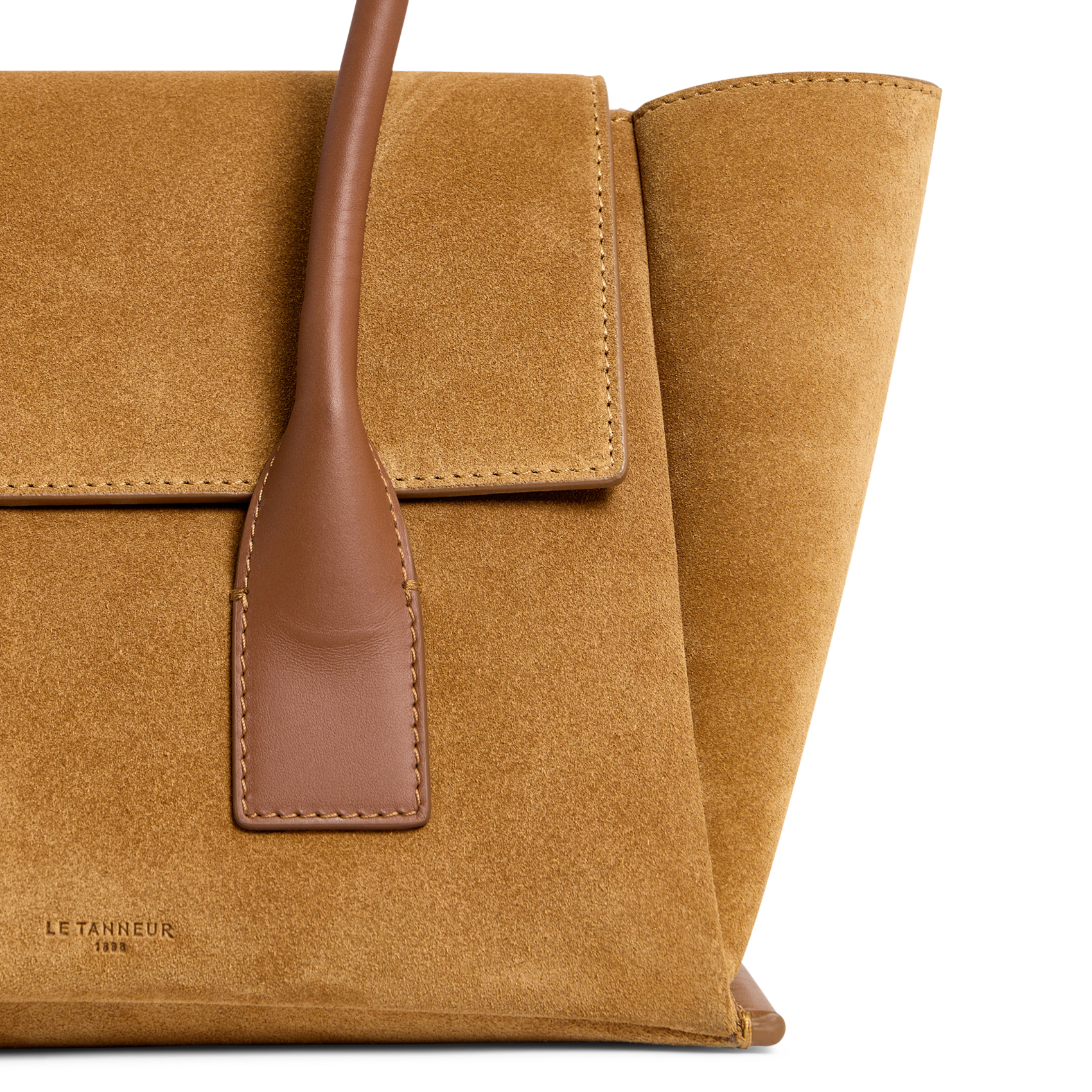 Sac porté épaule en cuir LE TANNEUR Bruin