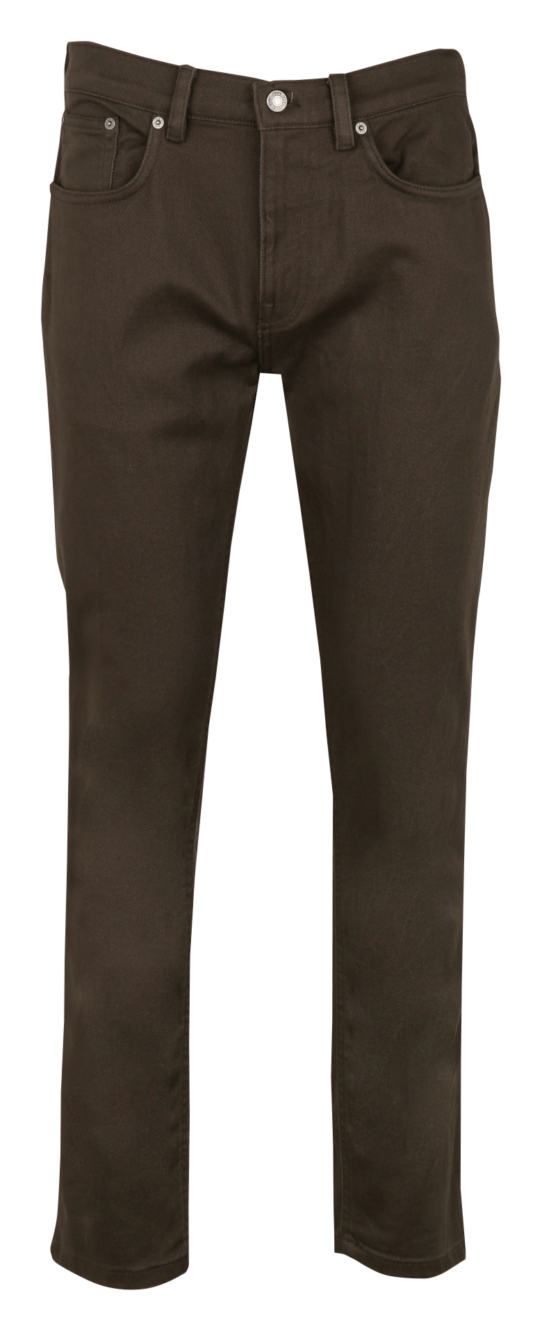 Jean slim en coton GANT Marron