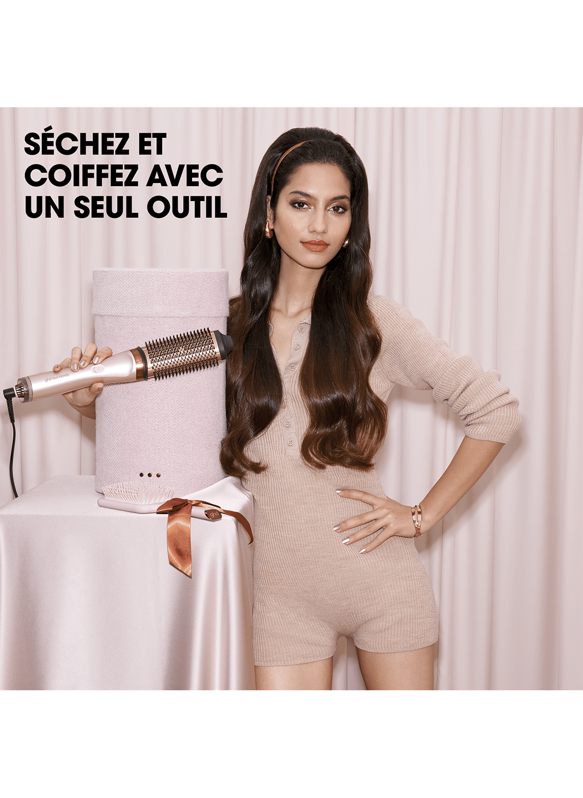 ghd Duet Blowdry 2-in-1 Brush Set - ghd Cashmere Limited Edition GHD No color