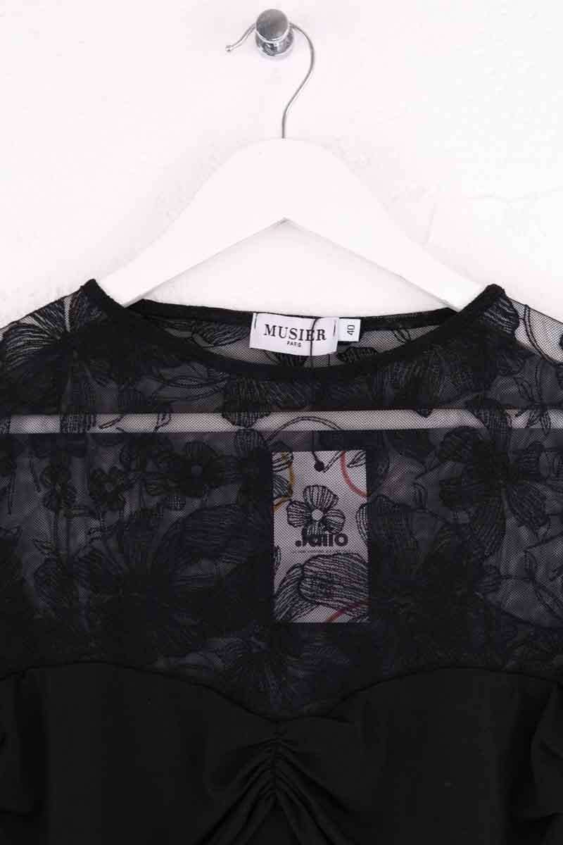 Blouse MUSIER - Seconde Main Black
