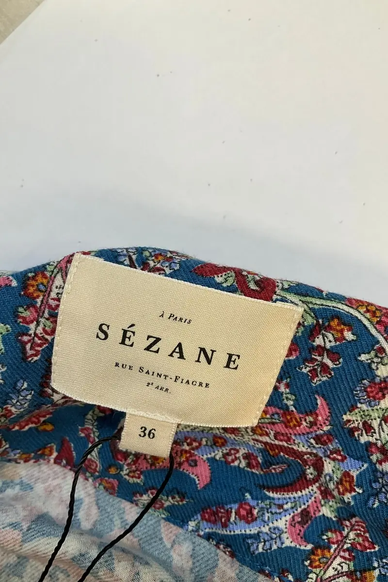 Robe SEZANE - Seconde main Bleu
