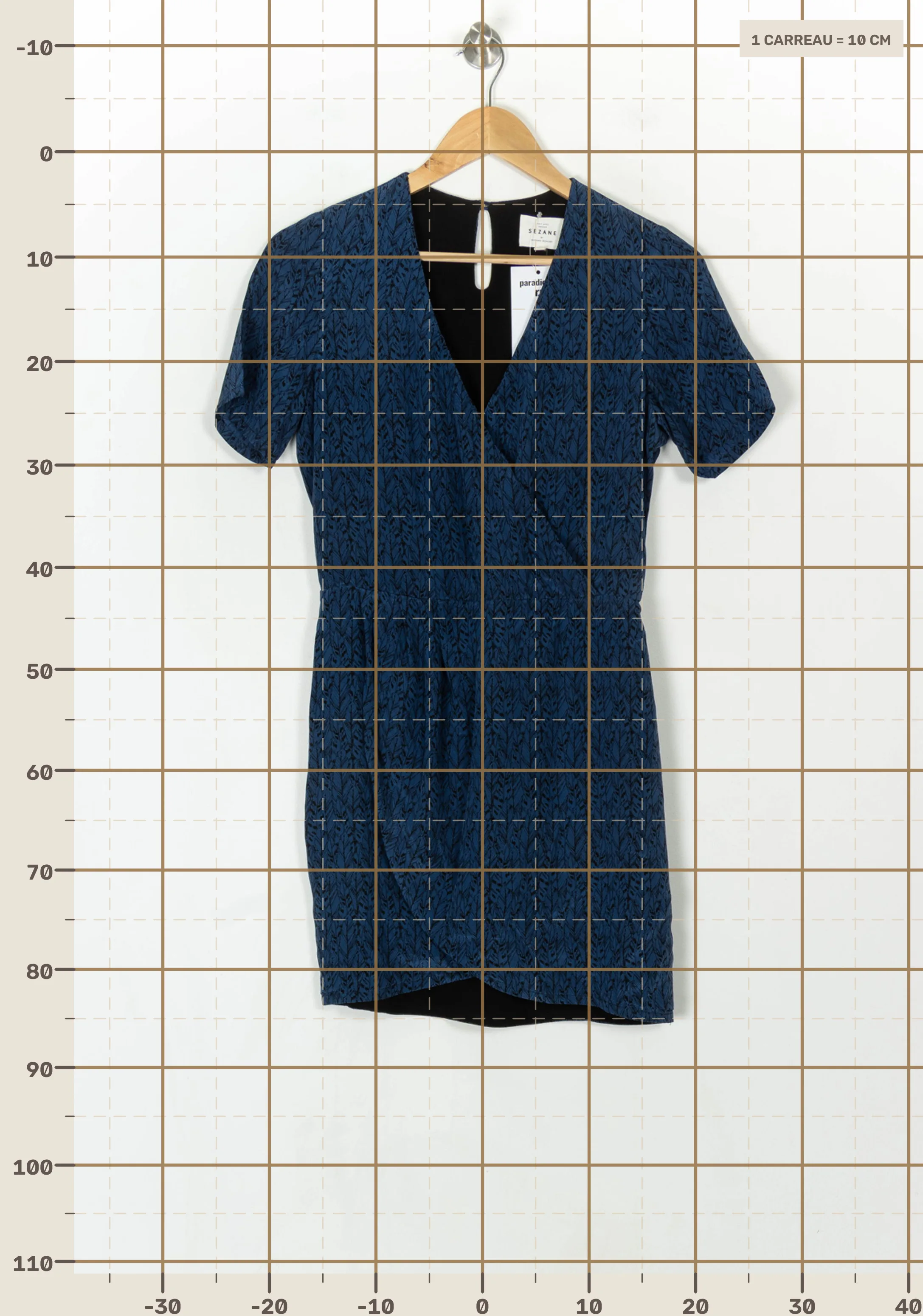 Robe courte & midi SEZANE - Seconde main Bleu