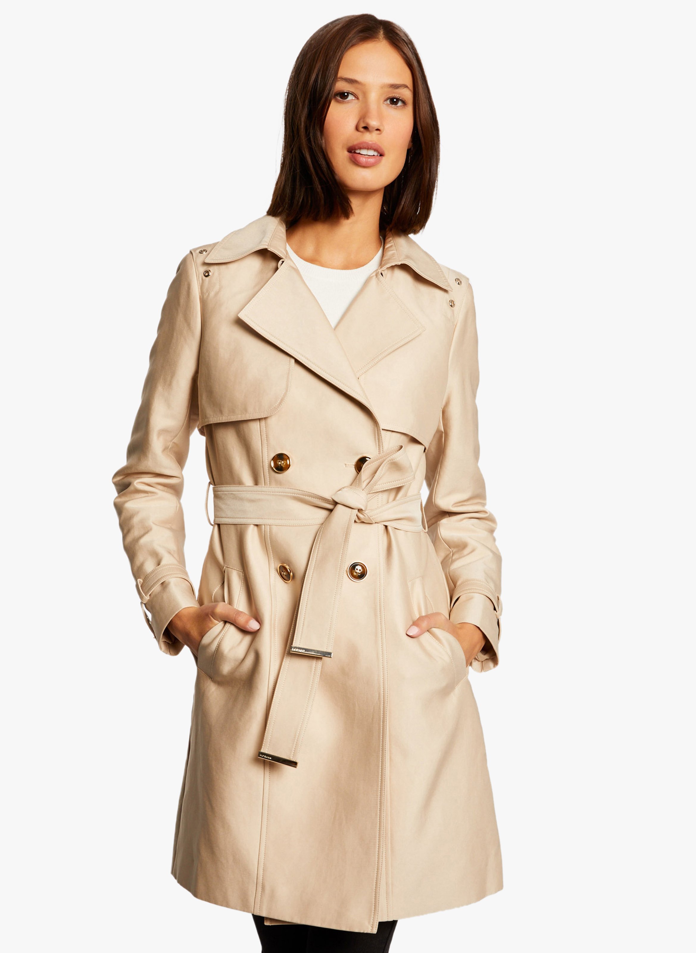 Trench beige morgan sale