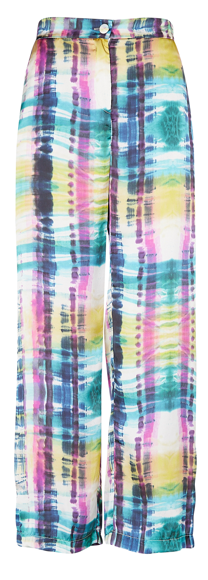 Fluid printed straight-leg pants IMPERIAL Beige