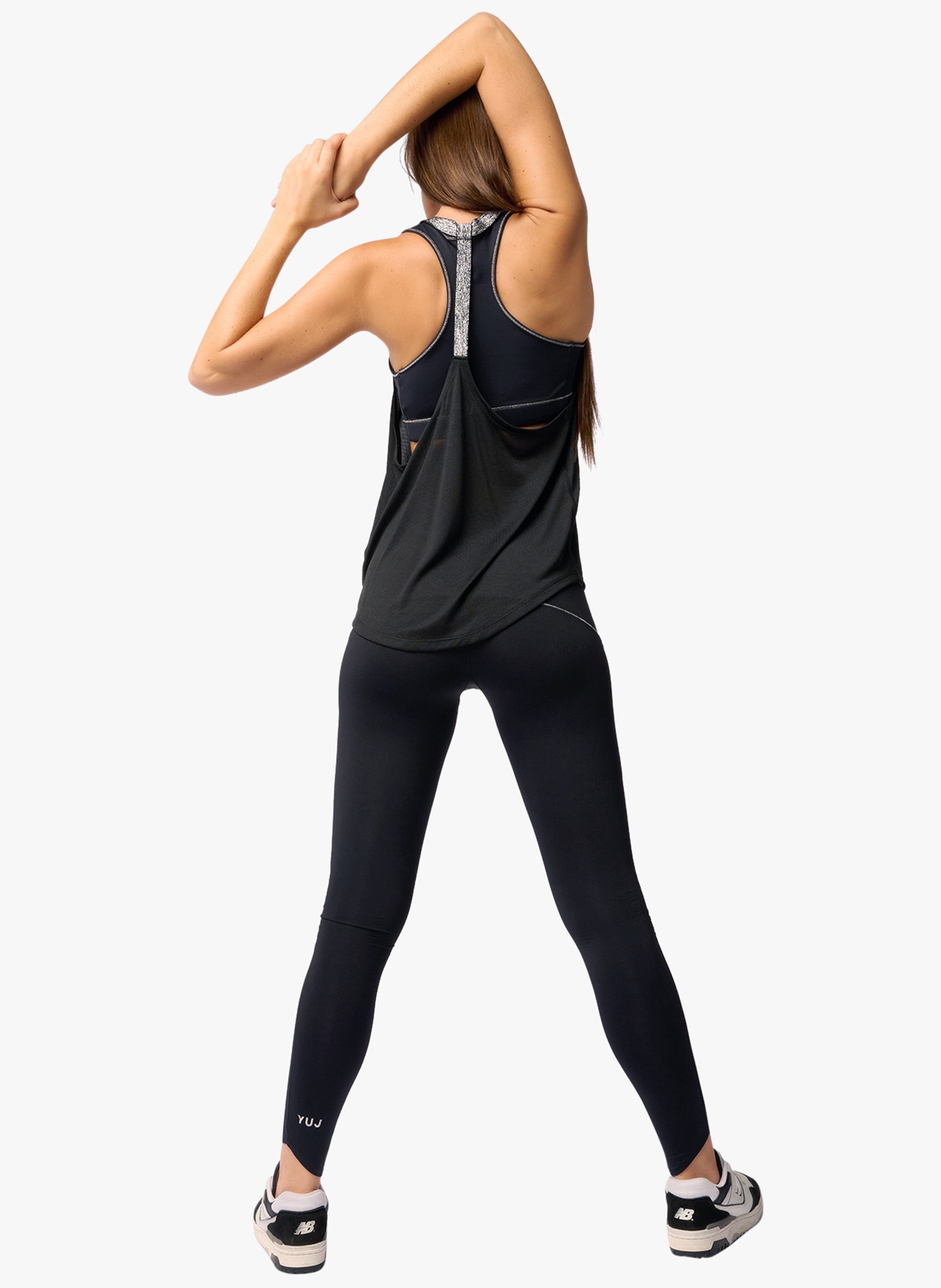 Débardeur de sport YUJ YOGA PARIS Noir