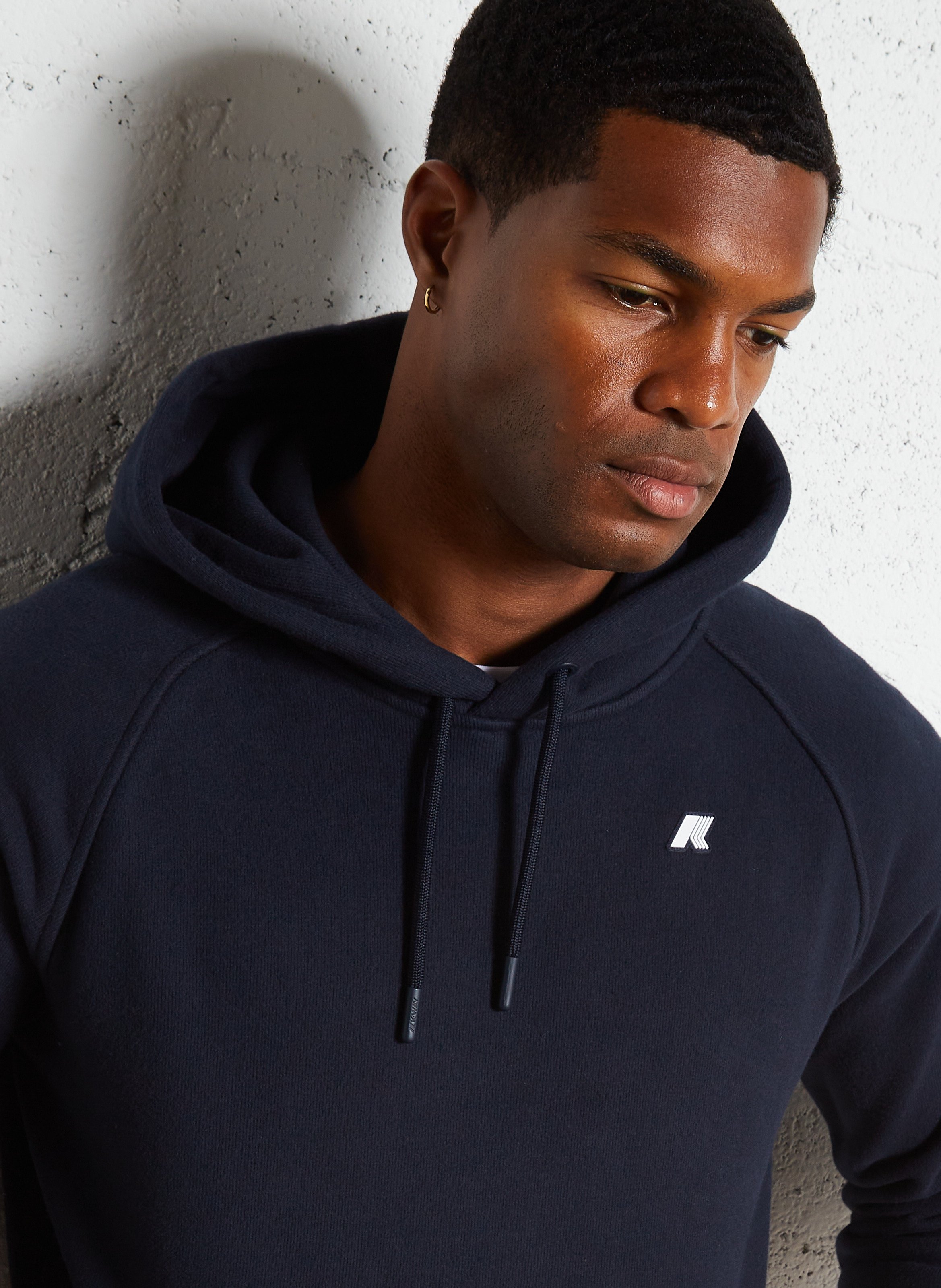 Kapuzensweatshirt Blau