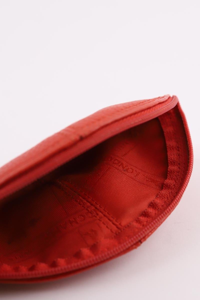 Porte-monnaie en cuir LONGCHAMP - Seconde Main Rouge