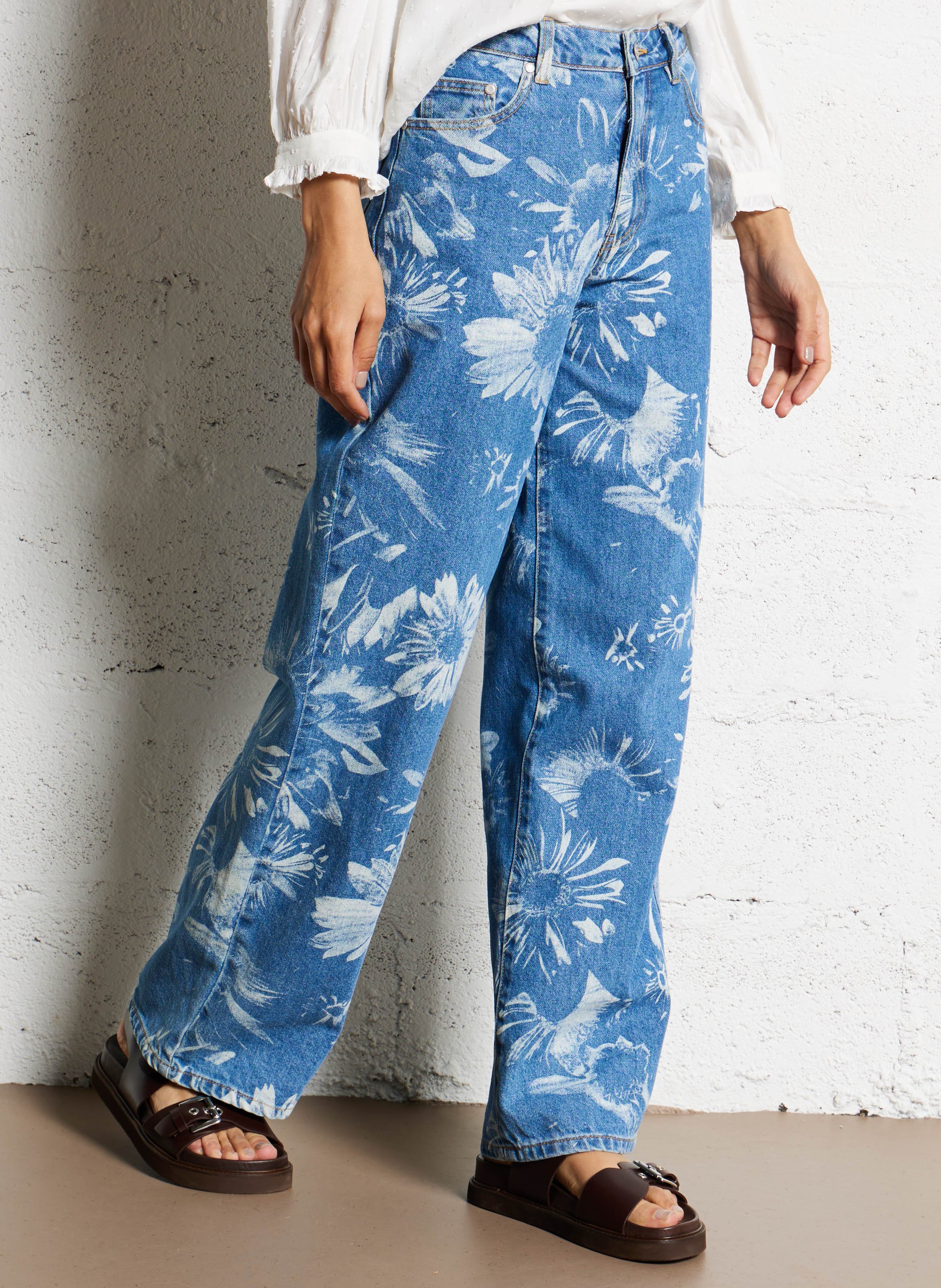 High-rise jeans OBJECT Blue