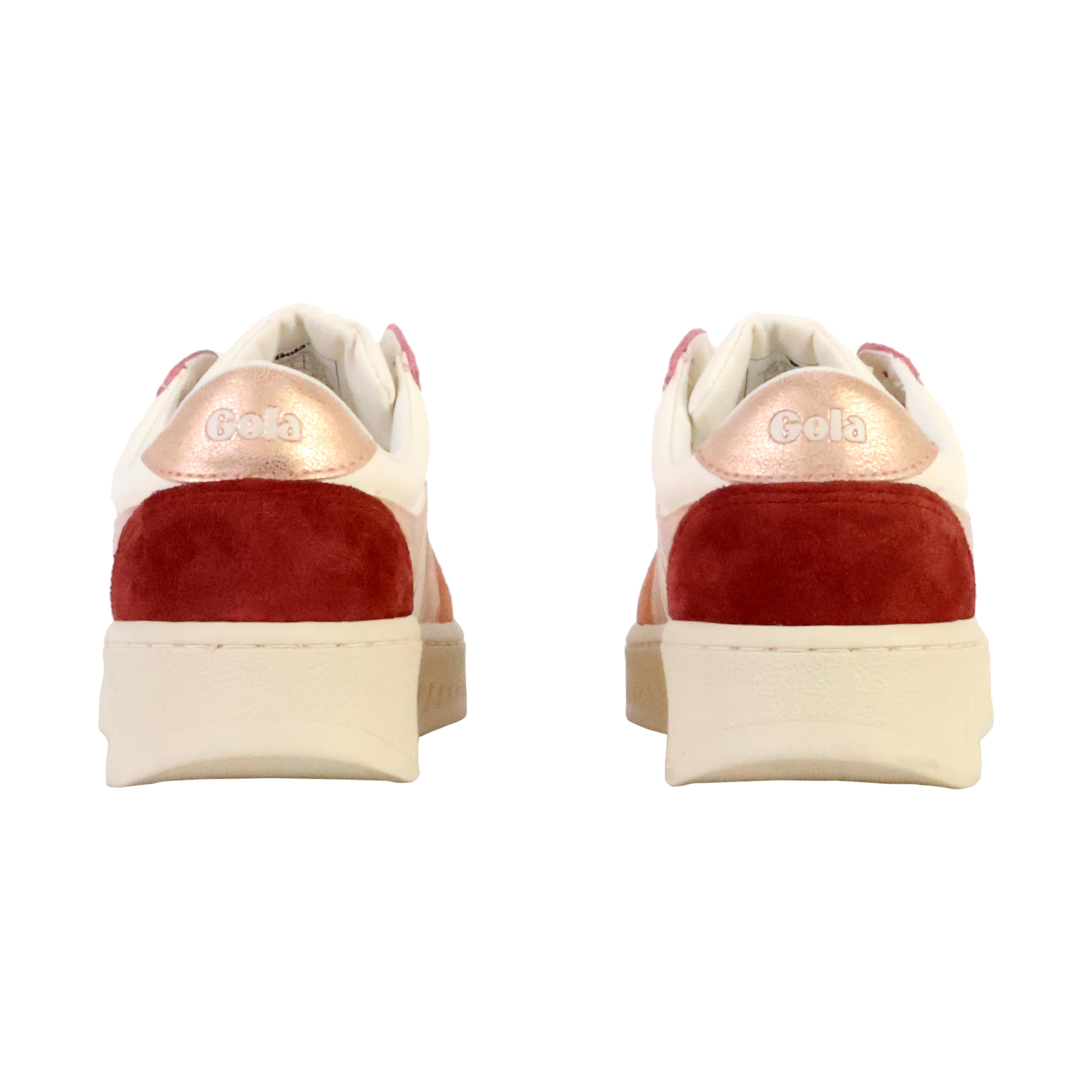 Leather sneakers grandslam quadrant GOLA White