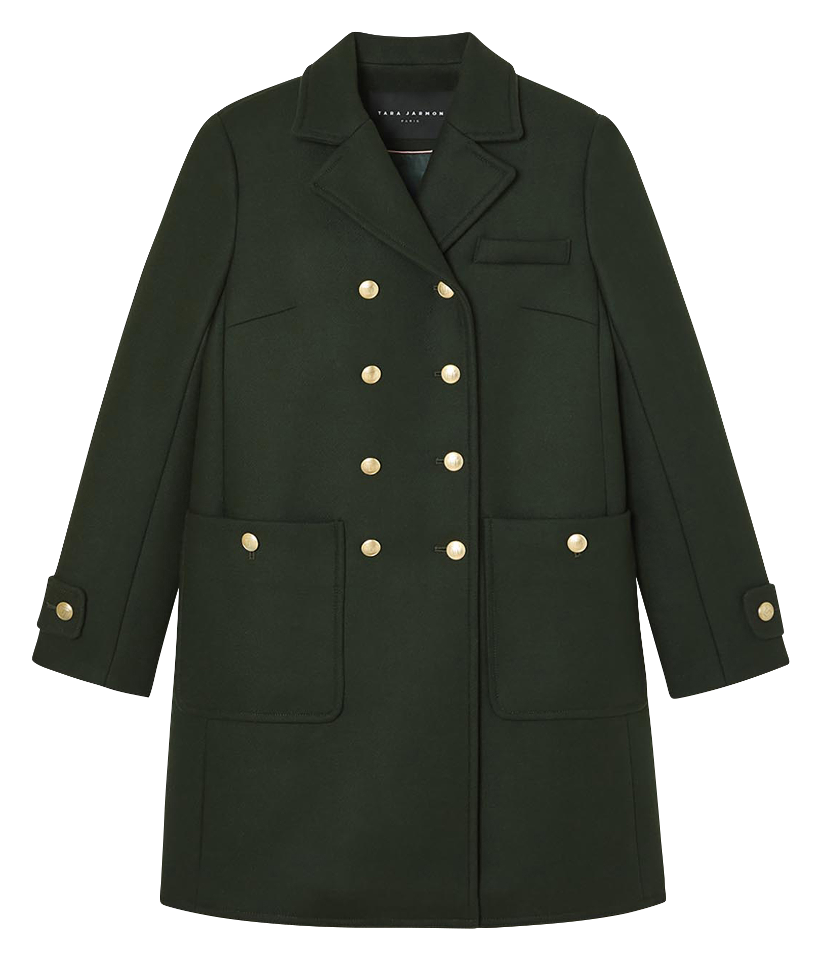 Coat TARA JARMON Green