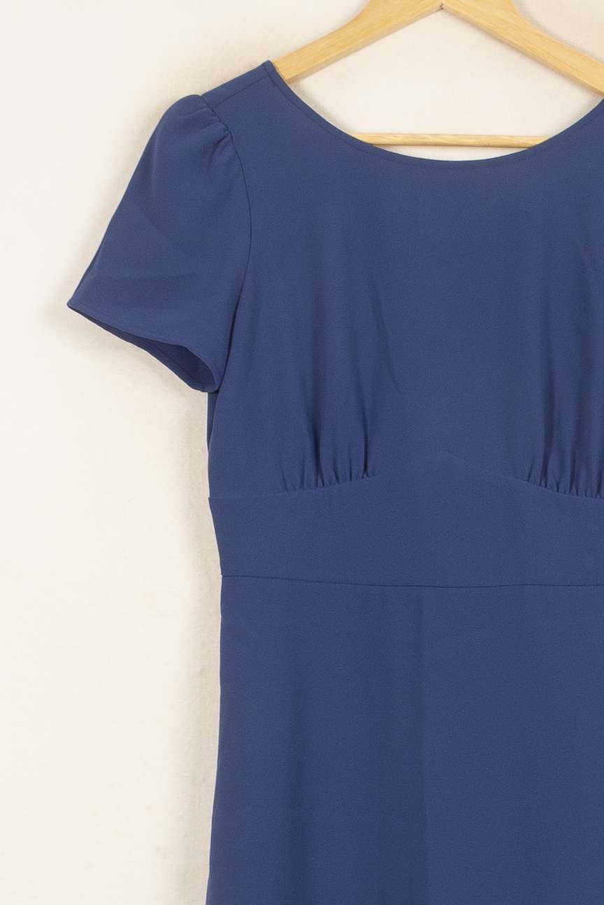 Midi dress TARA JARMON - Seconde Main Blue