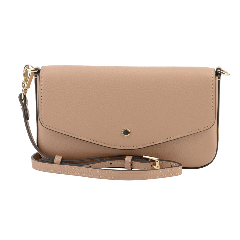 Club | Mastic clutch bag POURCHET Brown