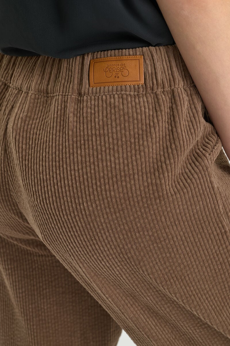 Straight pants LE TEMPS DES CERISES Brown