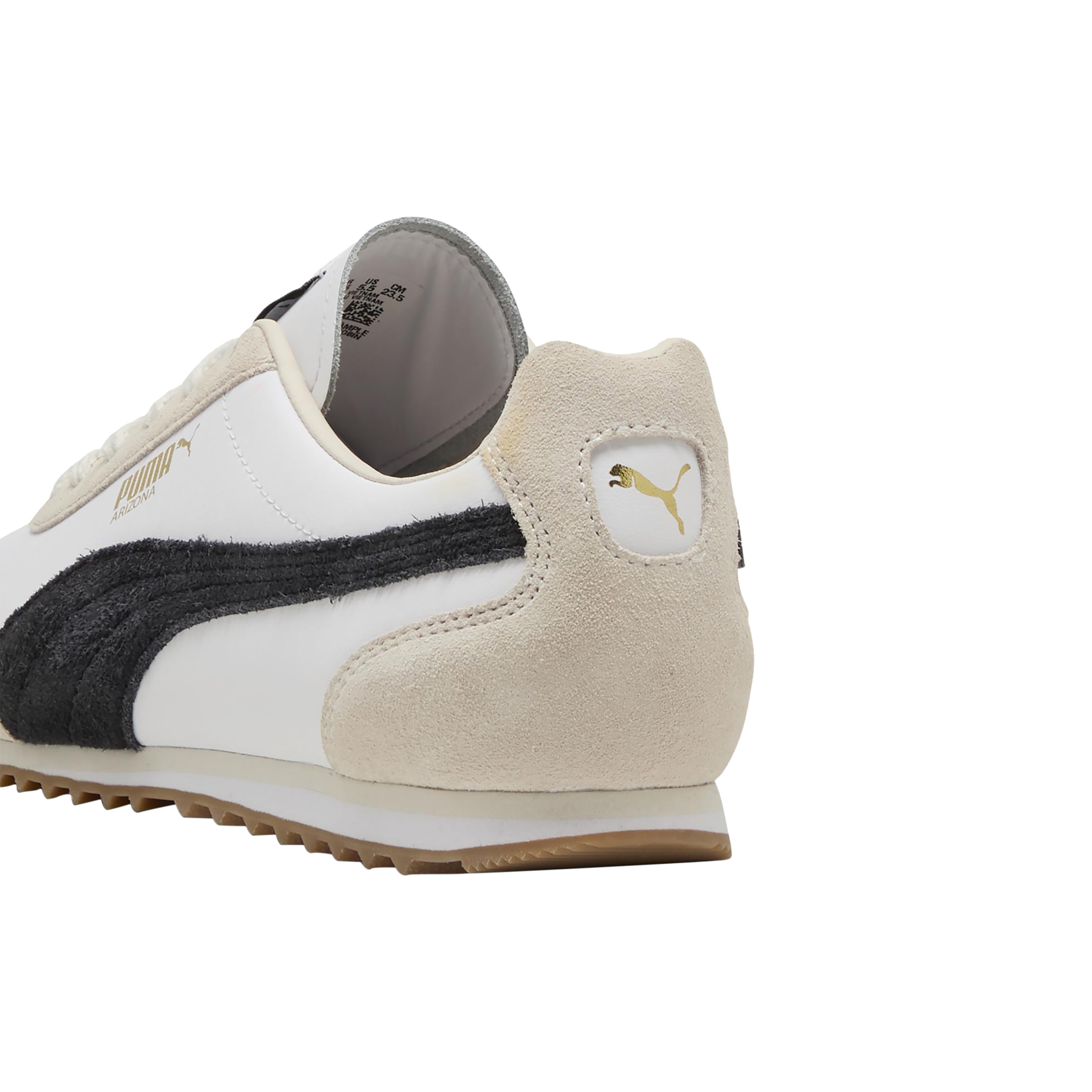 Low leather retro Arizona sneaker PUMA White