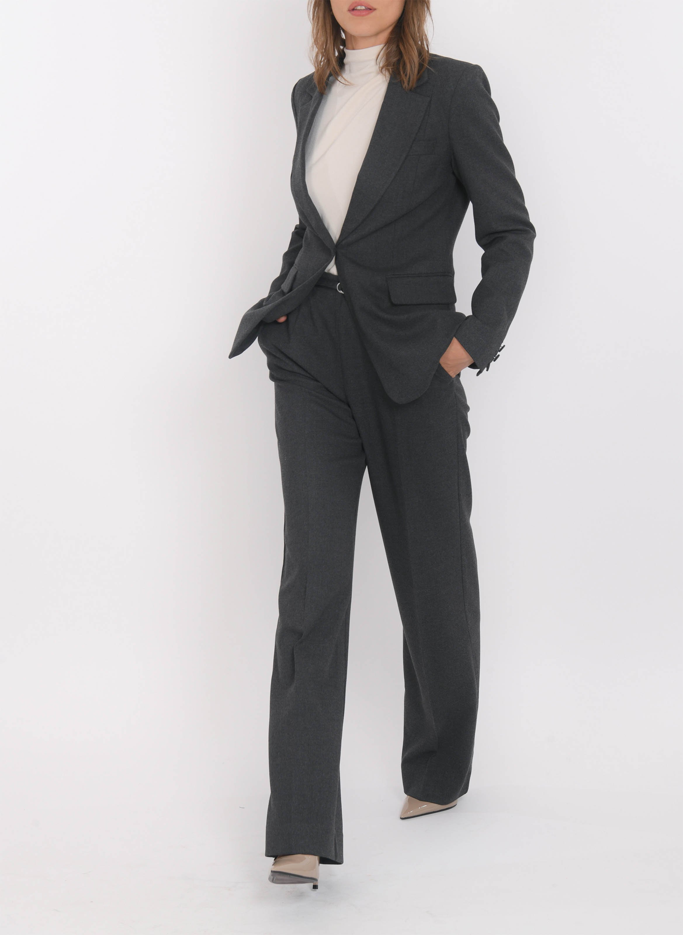 Veste cintrée col taillleur KOOKAI Gris