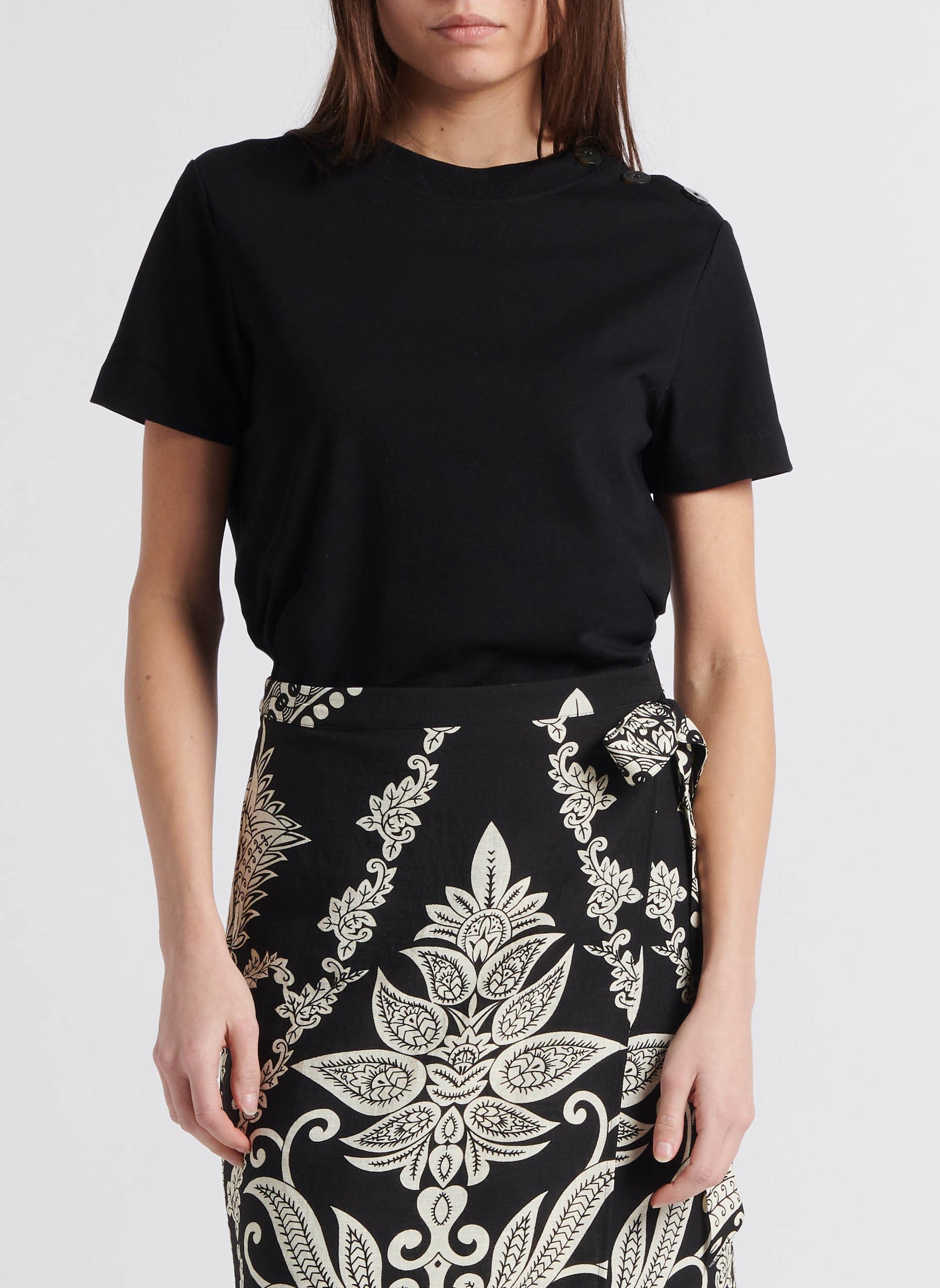 Round-neck cotton T-shirt MAISON 123