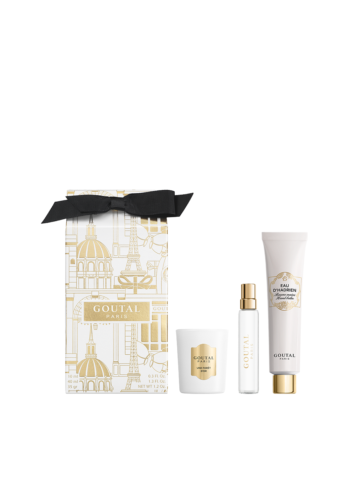 Ecrin Eau d'Hadrien - Eau de Parfum + Hand Cream + Candle "A Golden Forest" GOUTAL No color