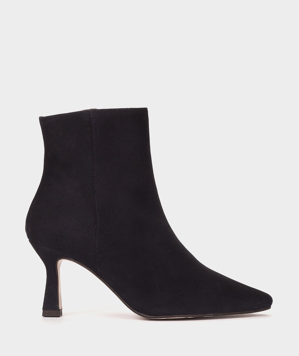 Ankle boots with high heels and pointed toes, made of navy blue suede PEDRO MIRALLES Blue