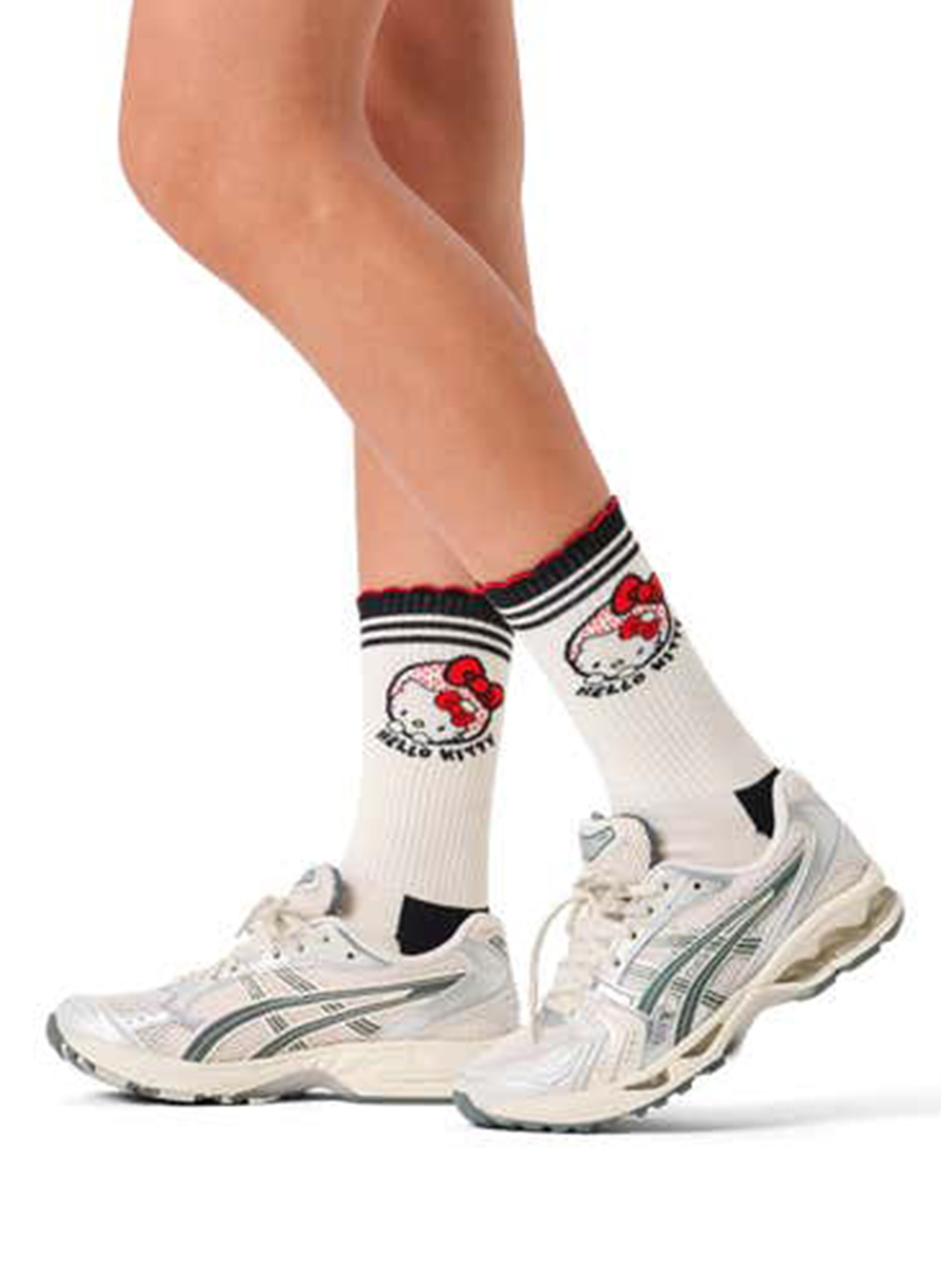 Socken aus Baumwoll-Mix mit Print HAPPY SOCKS Weiss