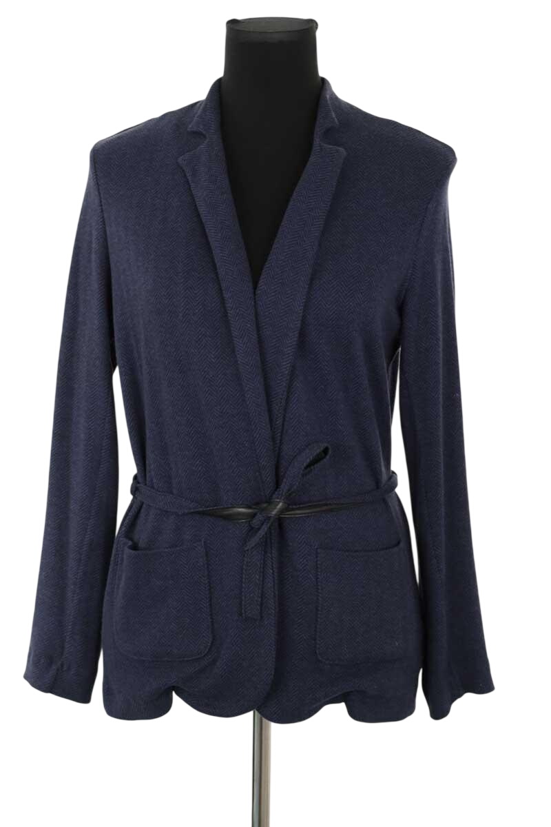 Veste MAJESTIC FILATURES - SECONDE MAIN Bleu