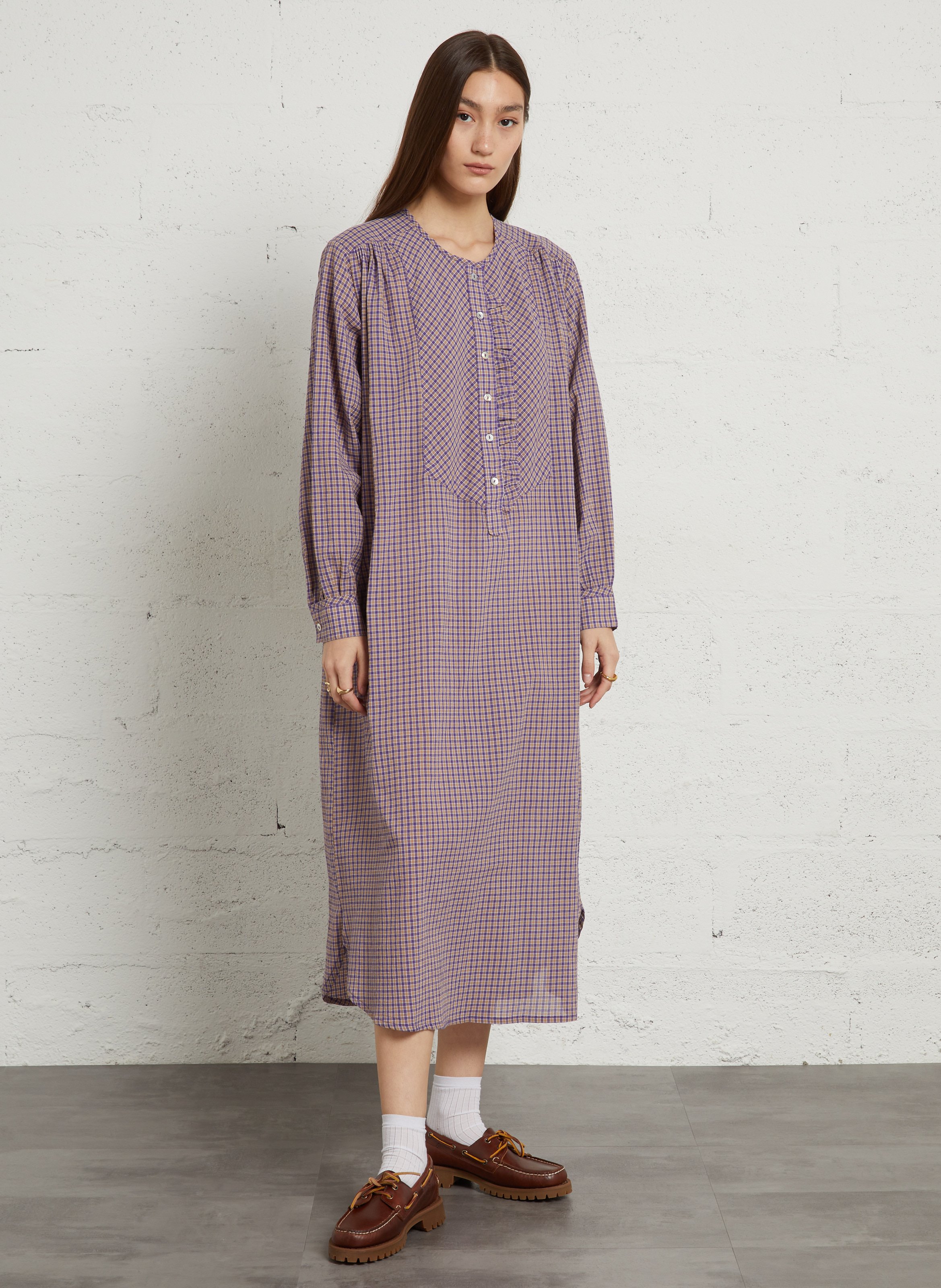 Leder-Schnürmokassins in Uni-Farben SEBAGO Braun