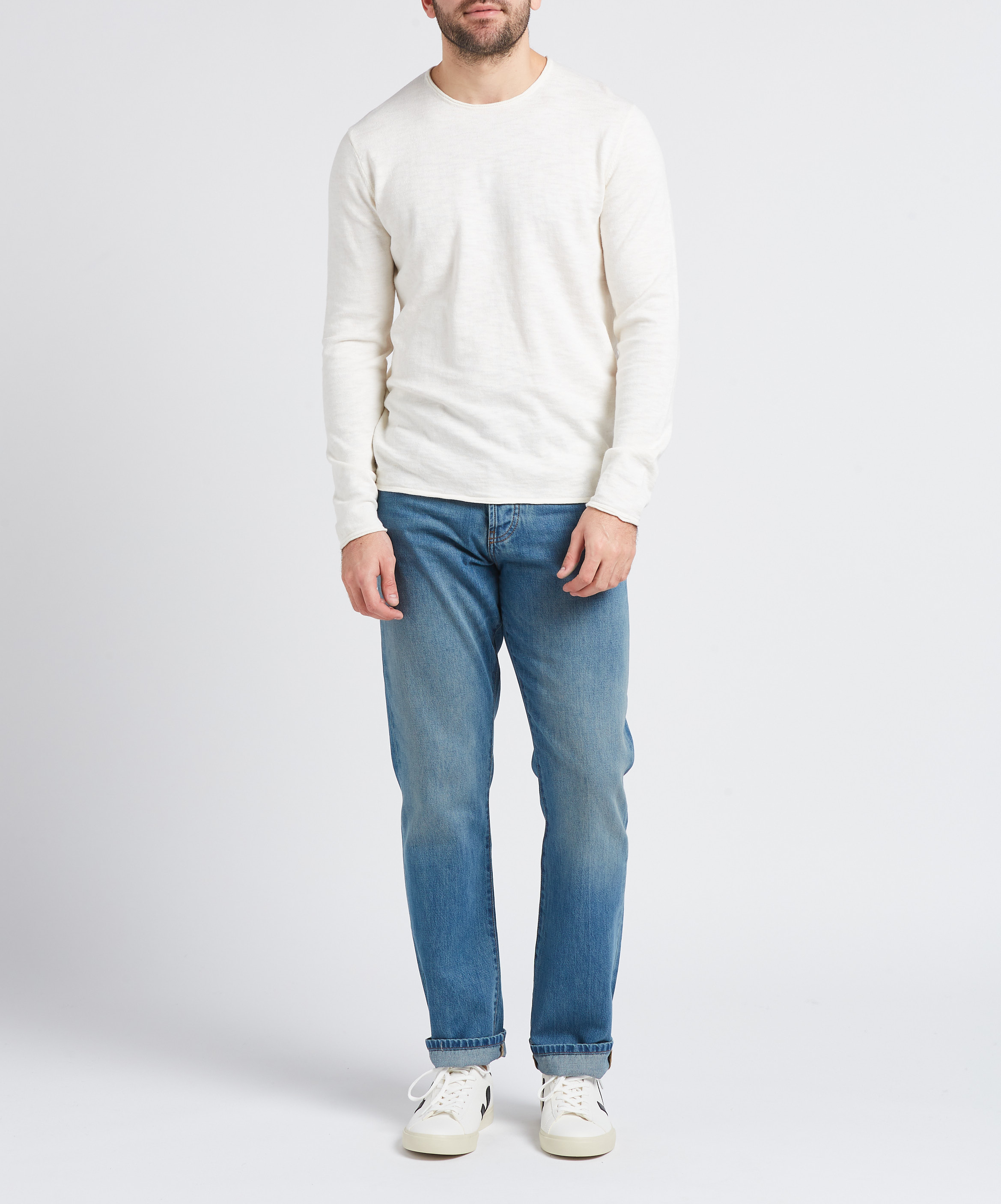 Niedrige Ledersneaker VEJA Mehrfarbig