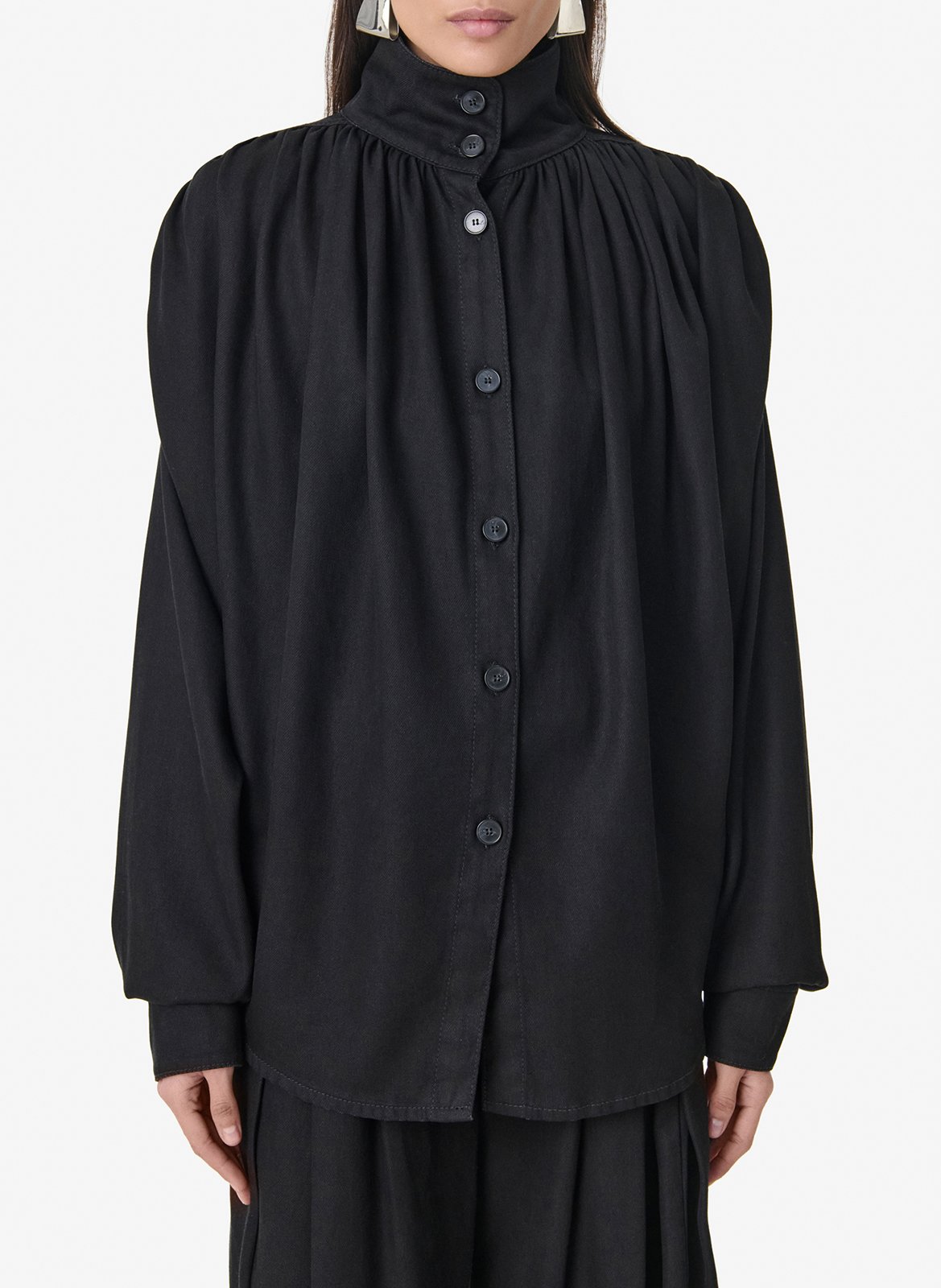 High-neck shirt  IRO Black
