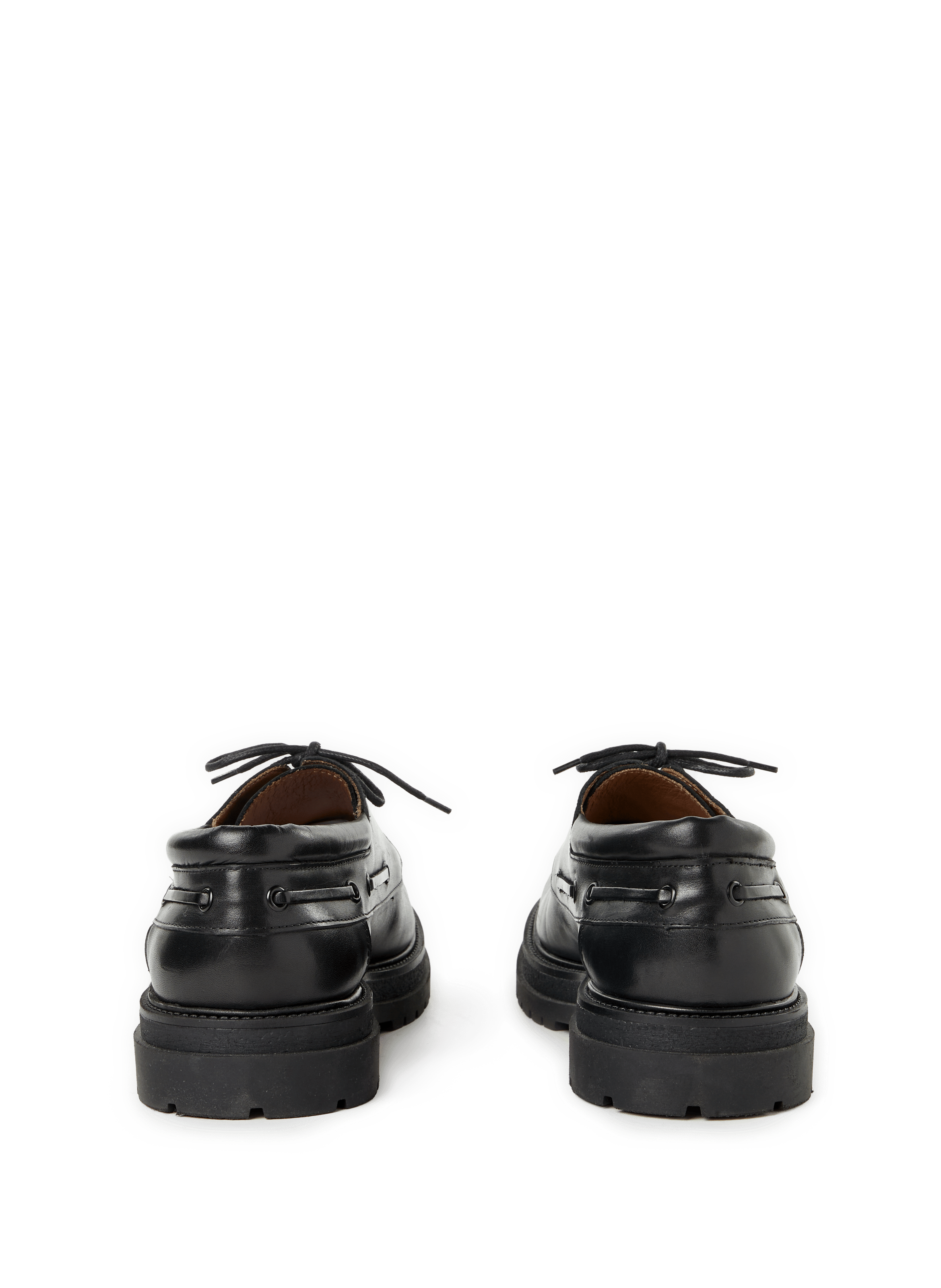 Veal leather Barca derbies SAISON 1865 Black