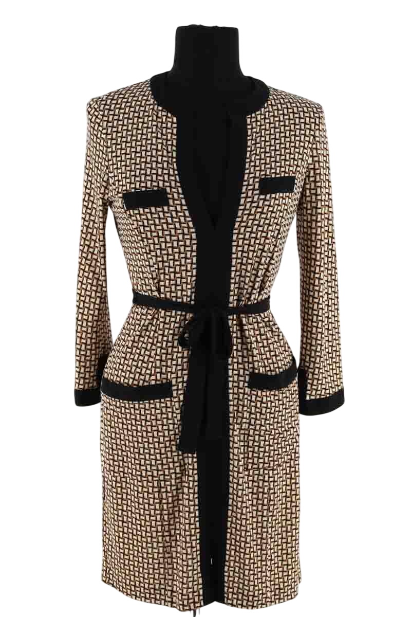 Robe DIANE VON FURSTENBERG - Seconde Main Beige