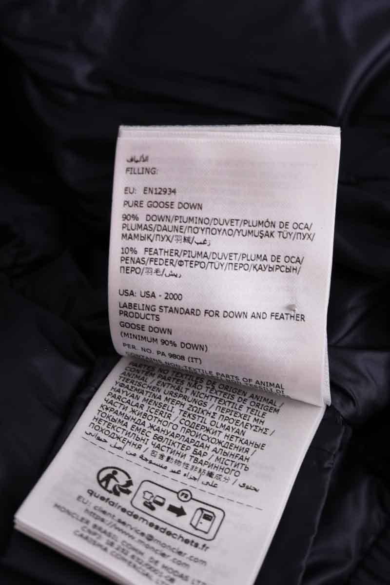 Padded jacket MONCLER - Seconde Main Blue