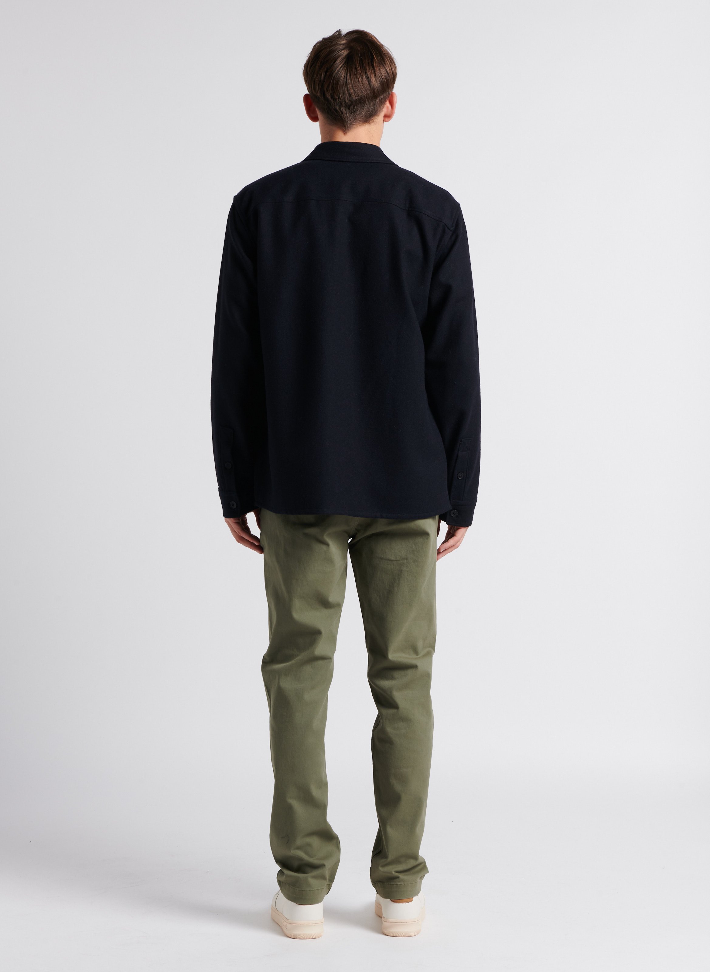 Slim-fit broek | katoenblend DOCKERS Groen