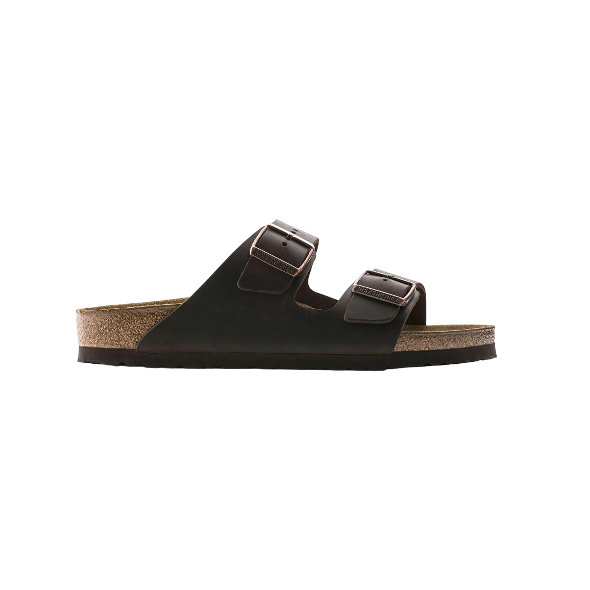 Faux leather sandals BIRKENSTOCK Brown