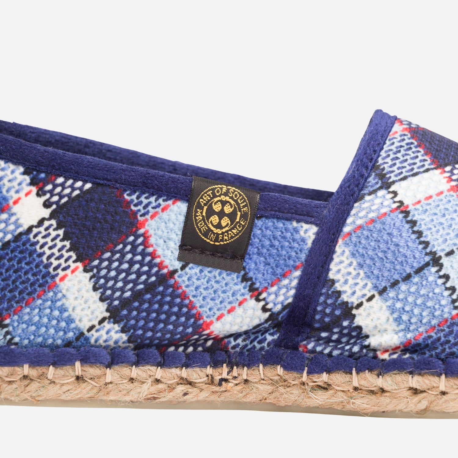 Printed espadrille slippers ART OF SOULE Blue