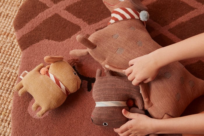 Cotton plush OYOY LIVING DESIGN Brown