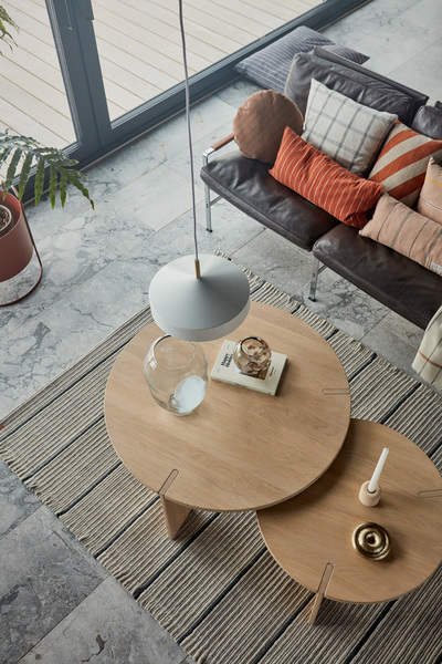 Glass vase OYOY LIVING DESIGN Brown