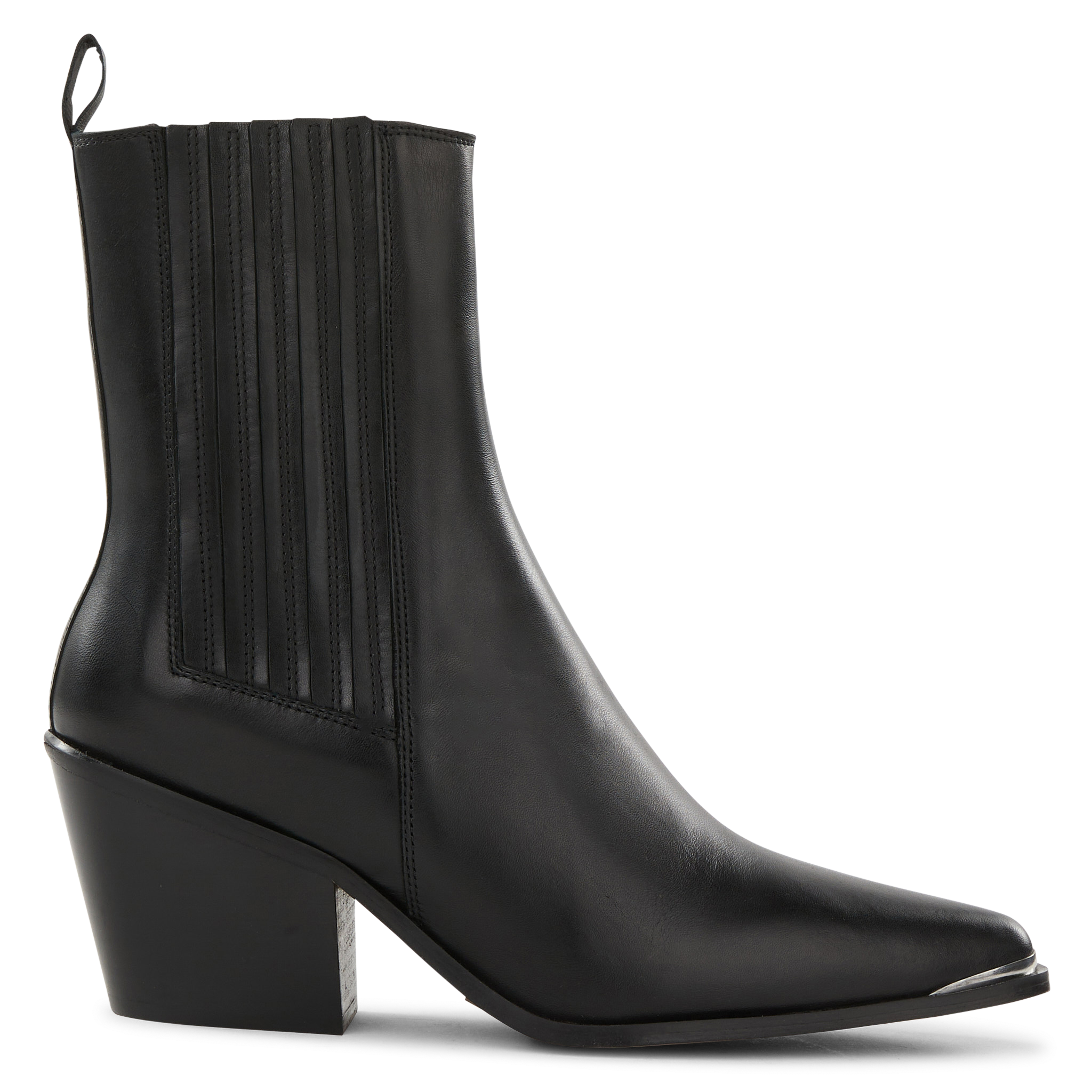 Leather cowboy boots SAISON 1865 Black