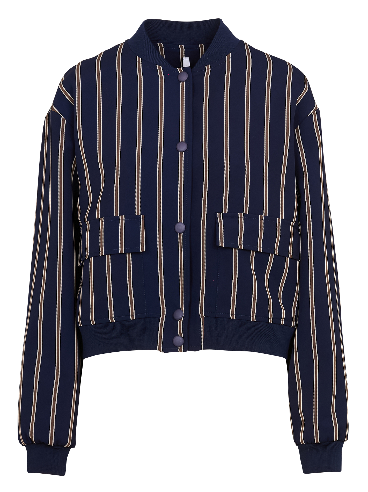Short striped jacket IMPERIAL Blue